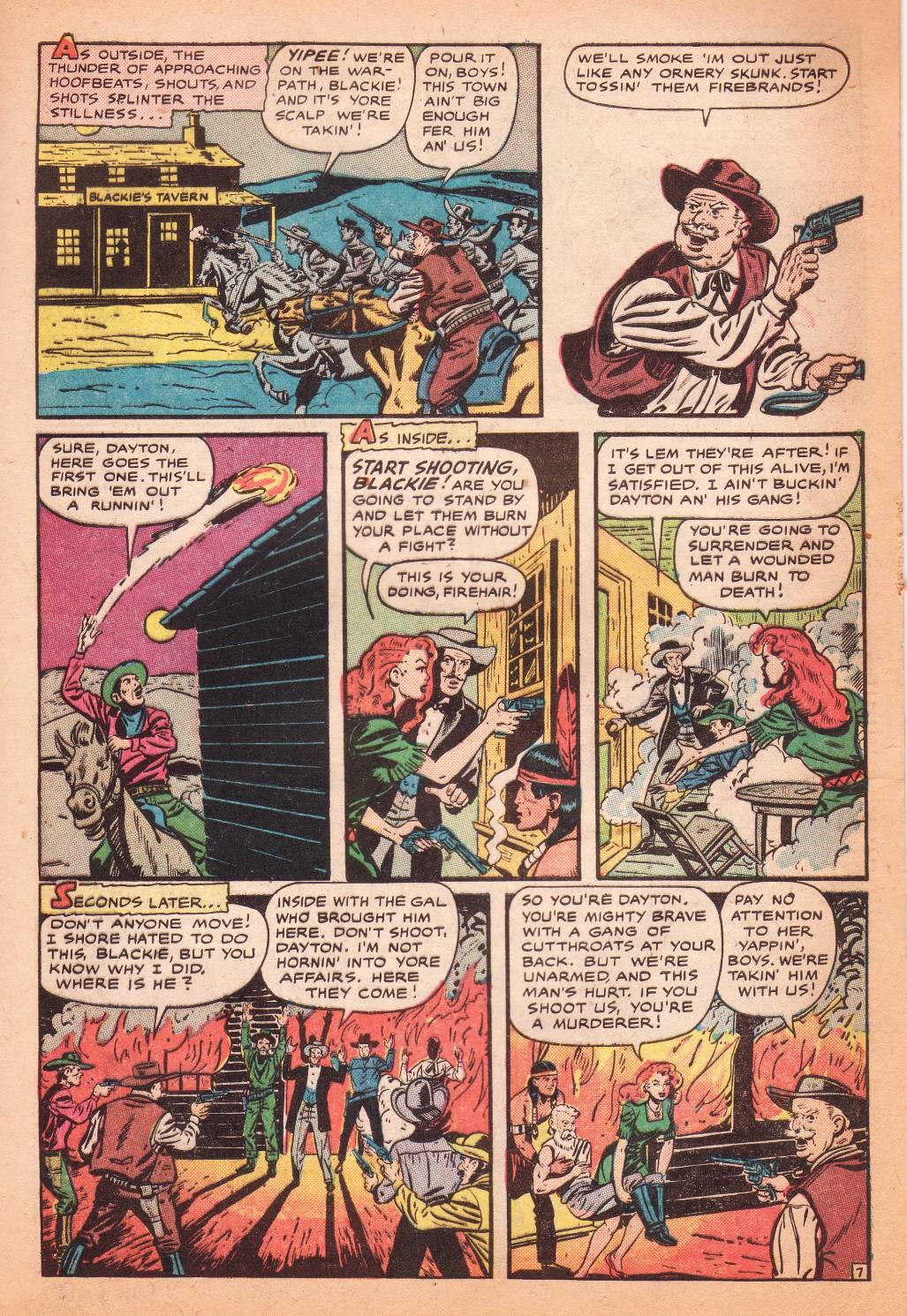 Read online Pioneer West Romances comic -  Issue #5 - 9