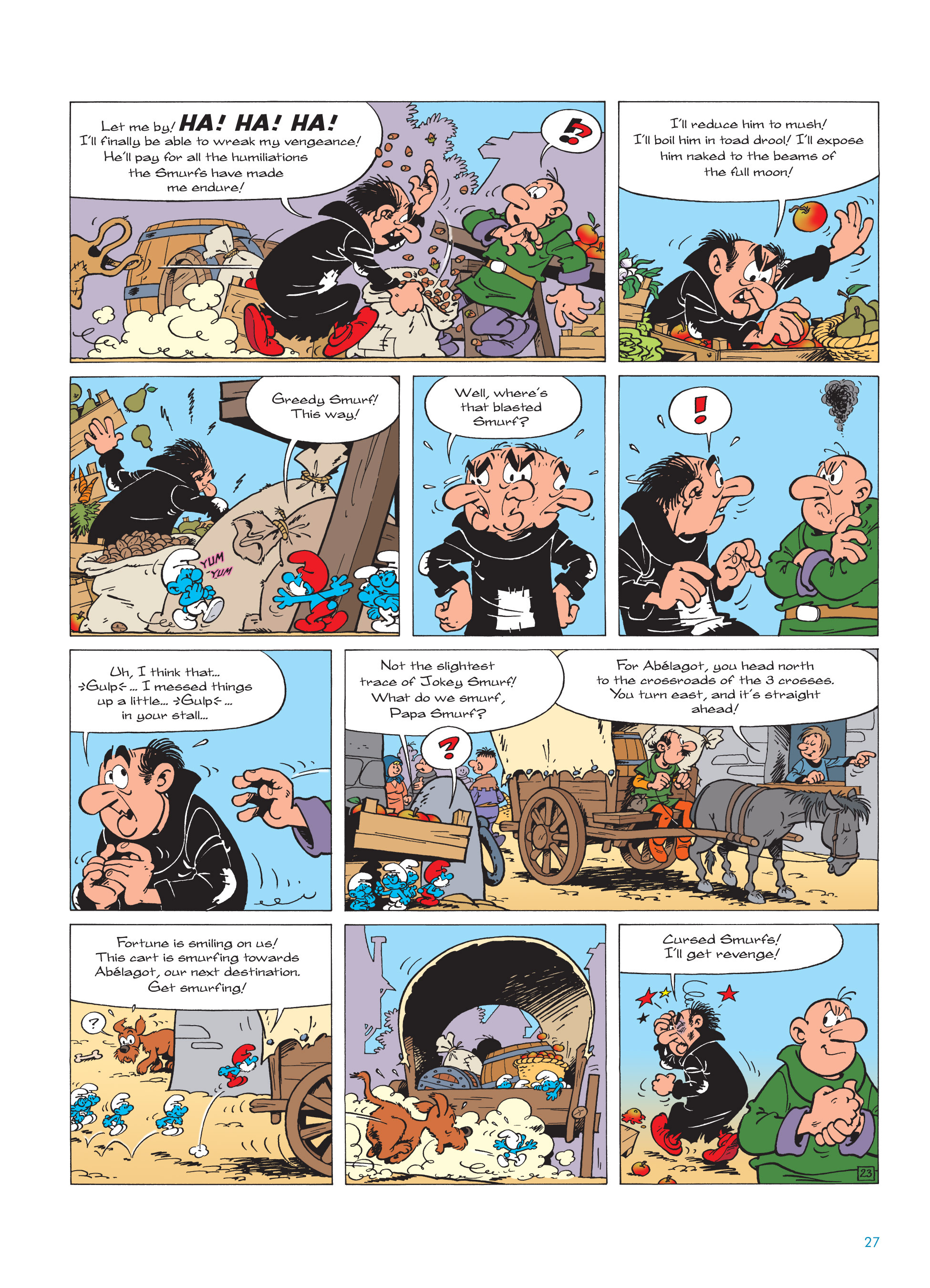 Read online The Smurfs comic -  Issue #19 - 27