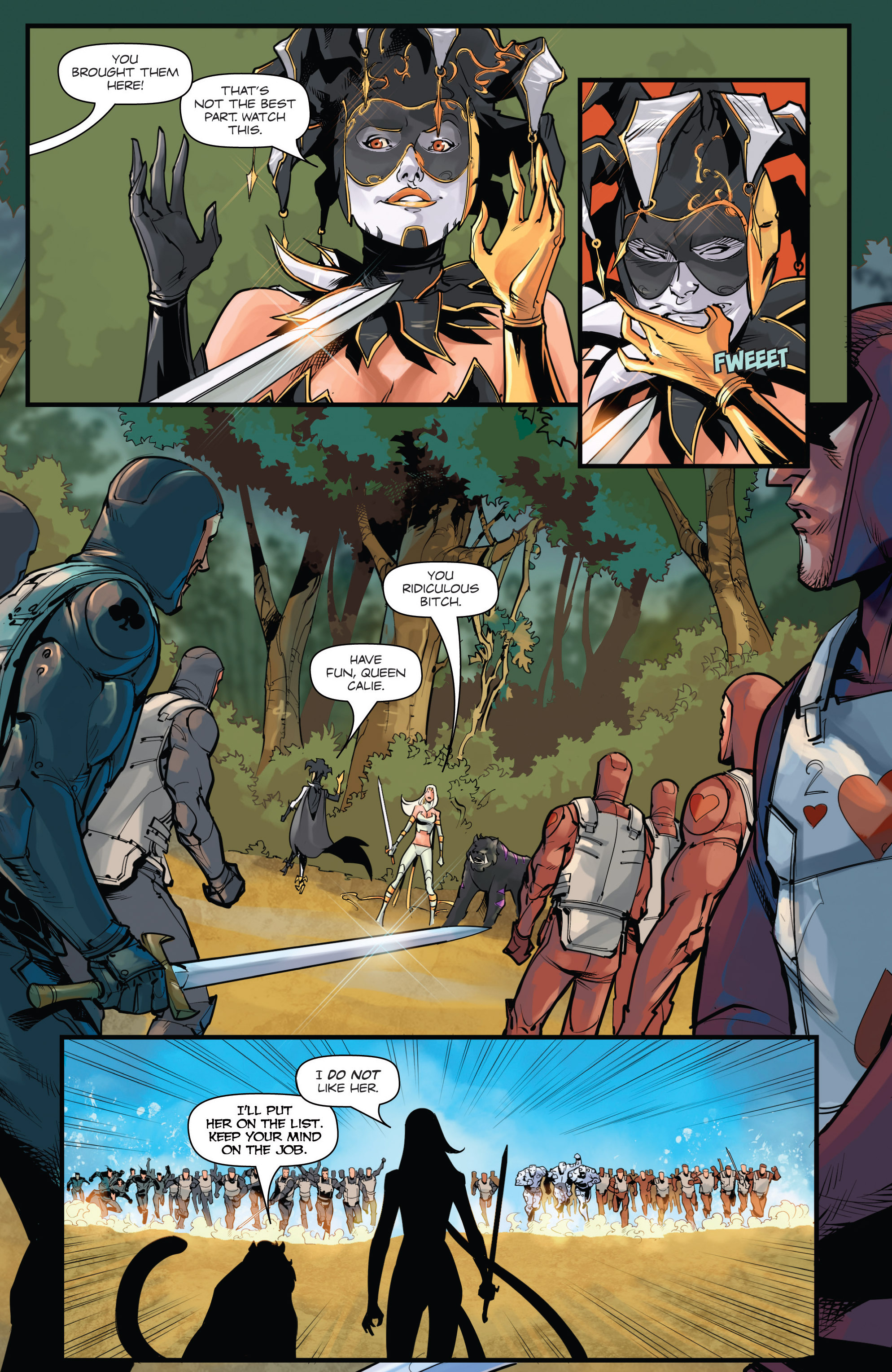 Read online Grimm Fairy Tales presents White Queen: Age of Darkness comic -  Issue #2 - 13