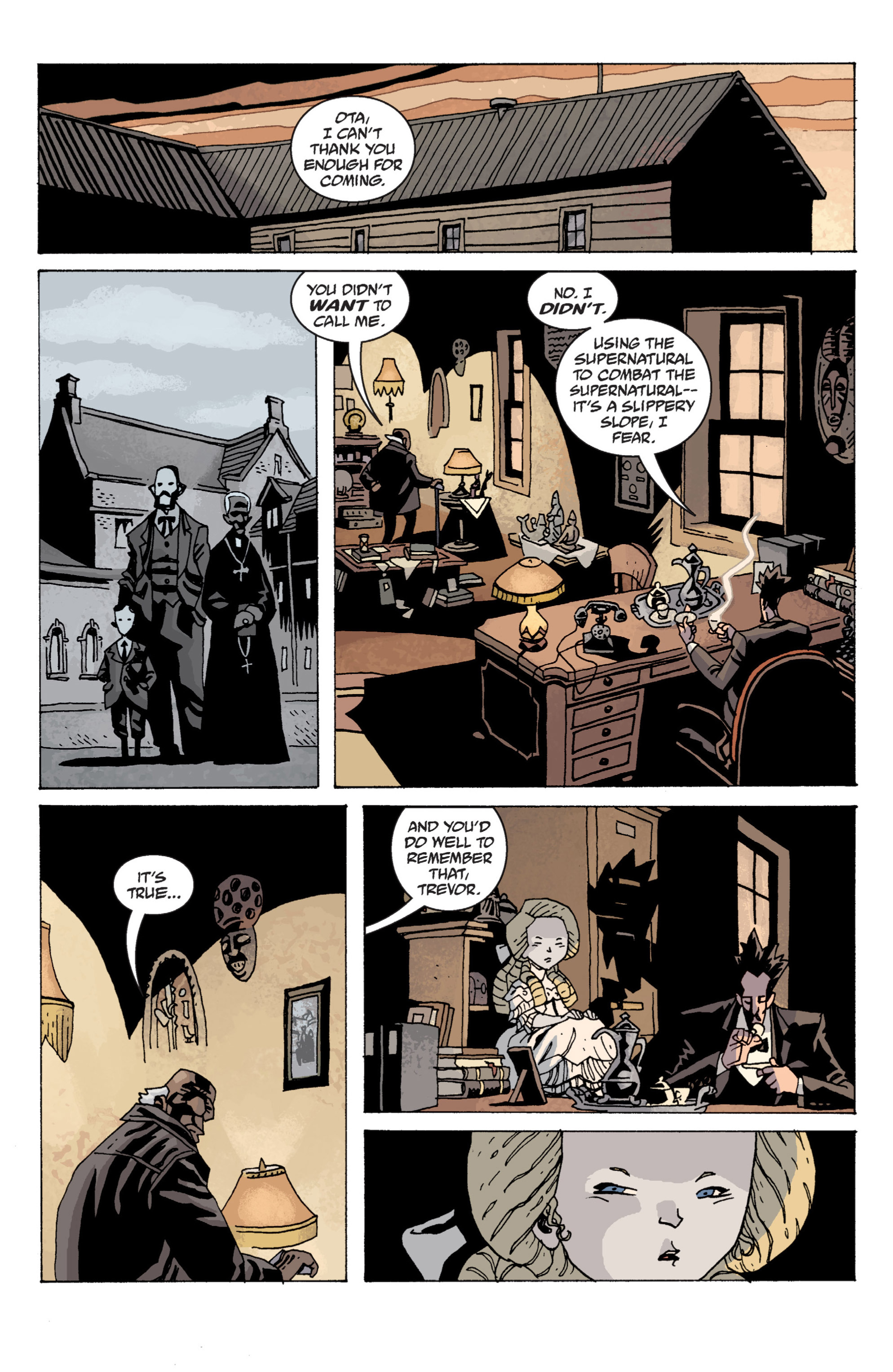 Read online B.P.R.D. (2003) comic -  Issue # TPB 13 - 130