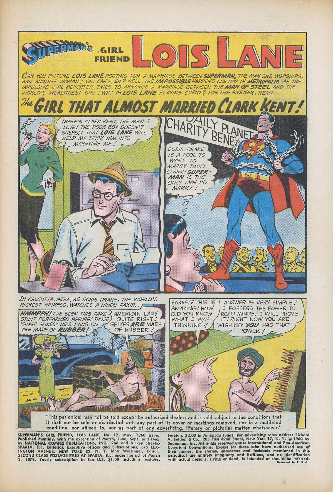 Superman's Girl Friend, Lois Lane issue 17 - Page 3