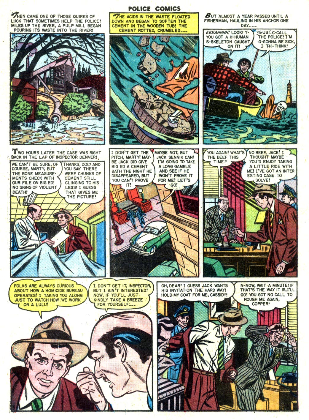 Read online Police Comics comic -  Issue #105 - 28