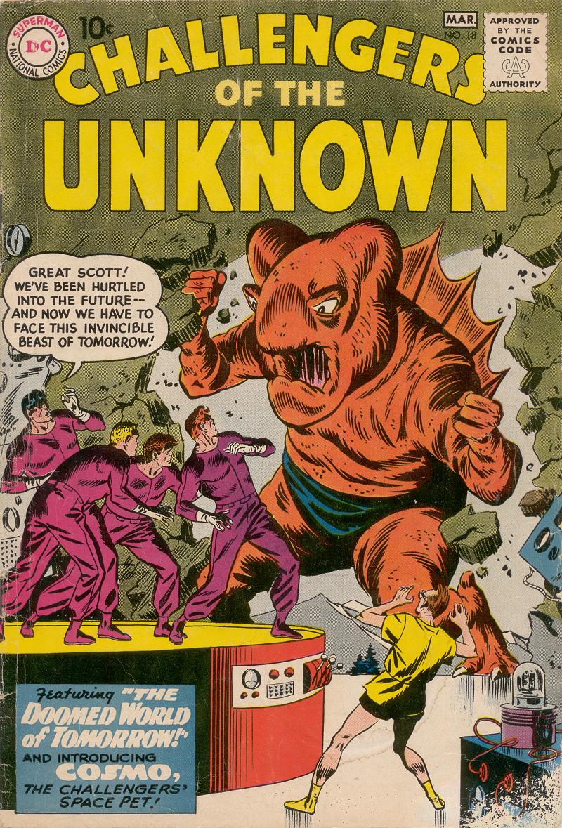 Challengers of the Unknown (1958) Issue #18 #18 - English 1