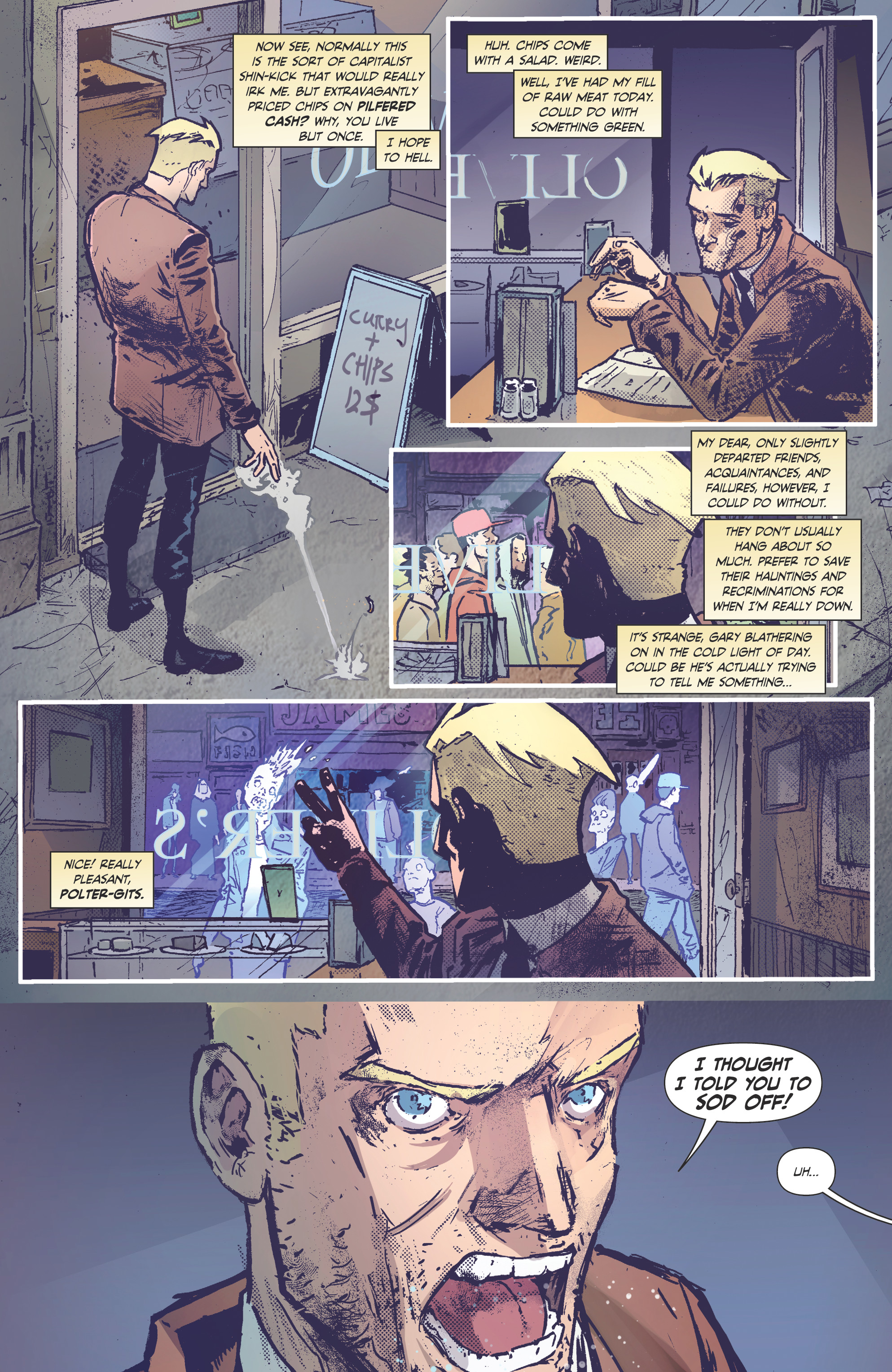 Read online Constantine: The Hellblazer comic -  Issue #1 - 9