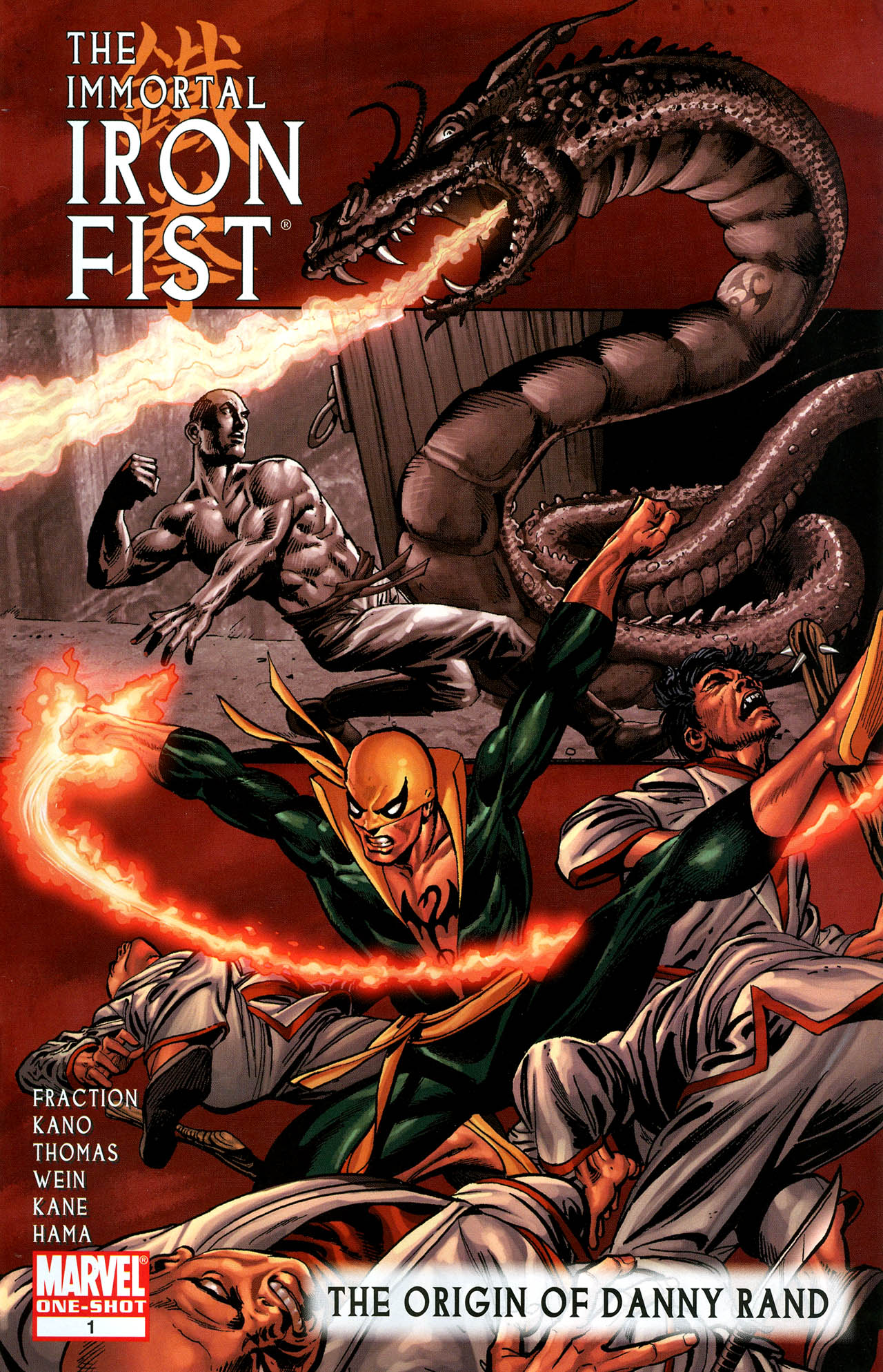 Read online The Immortal Iron Fist: The Origin of Danny Rand comic -  Issue # Full - 1