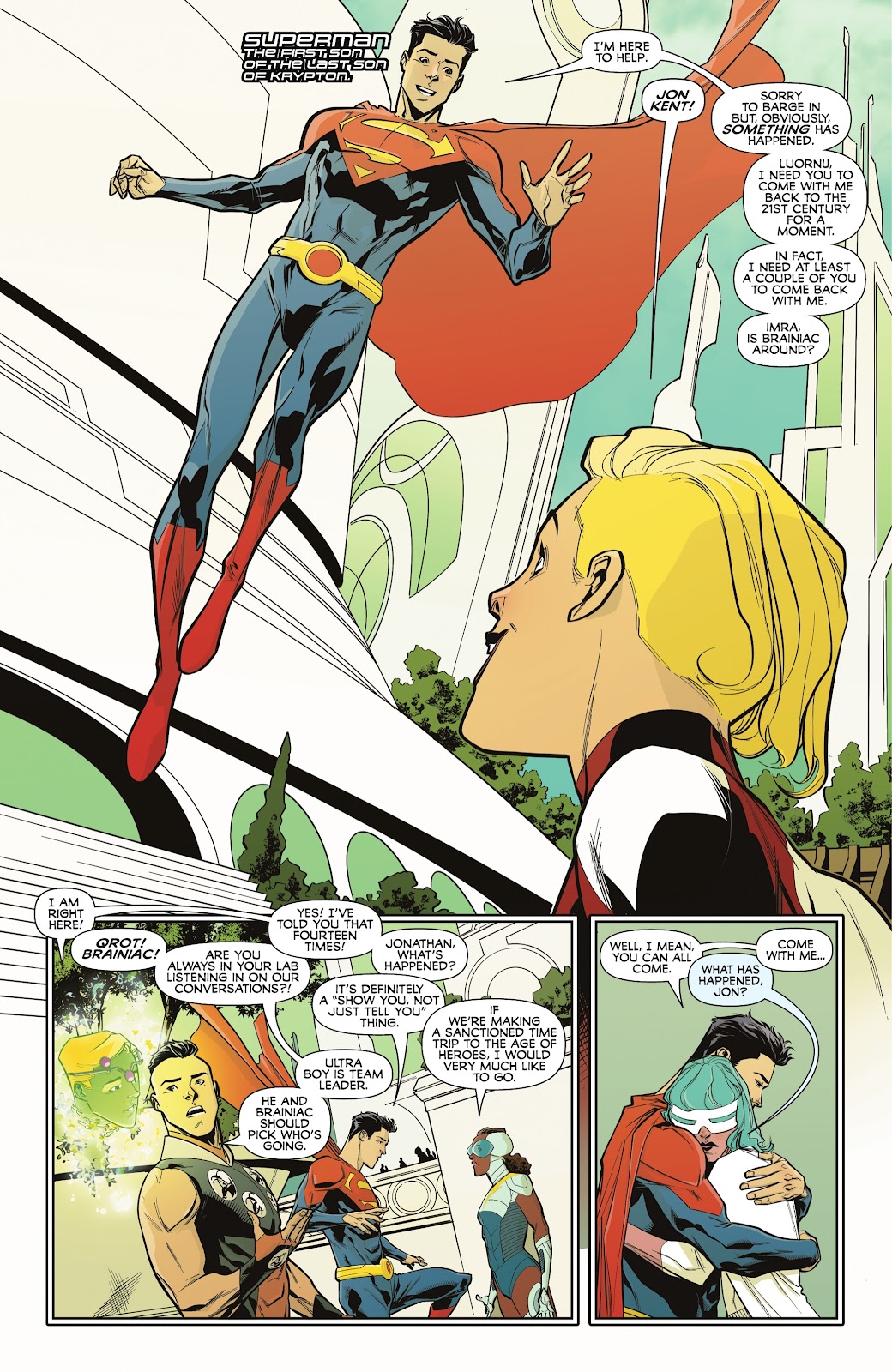 Justice League vs. The Legion of Super-Heroes issue 1 - Page 13