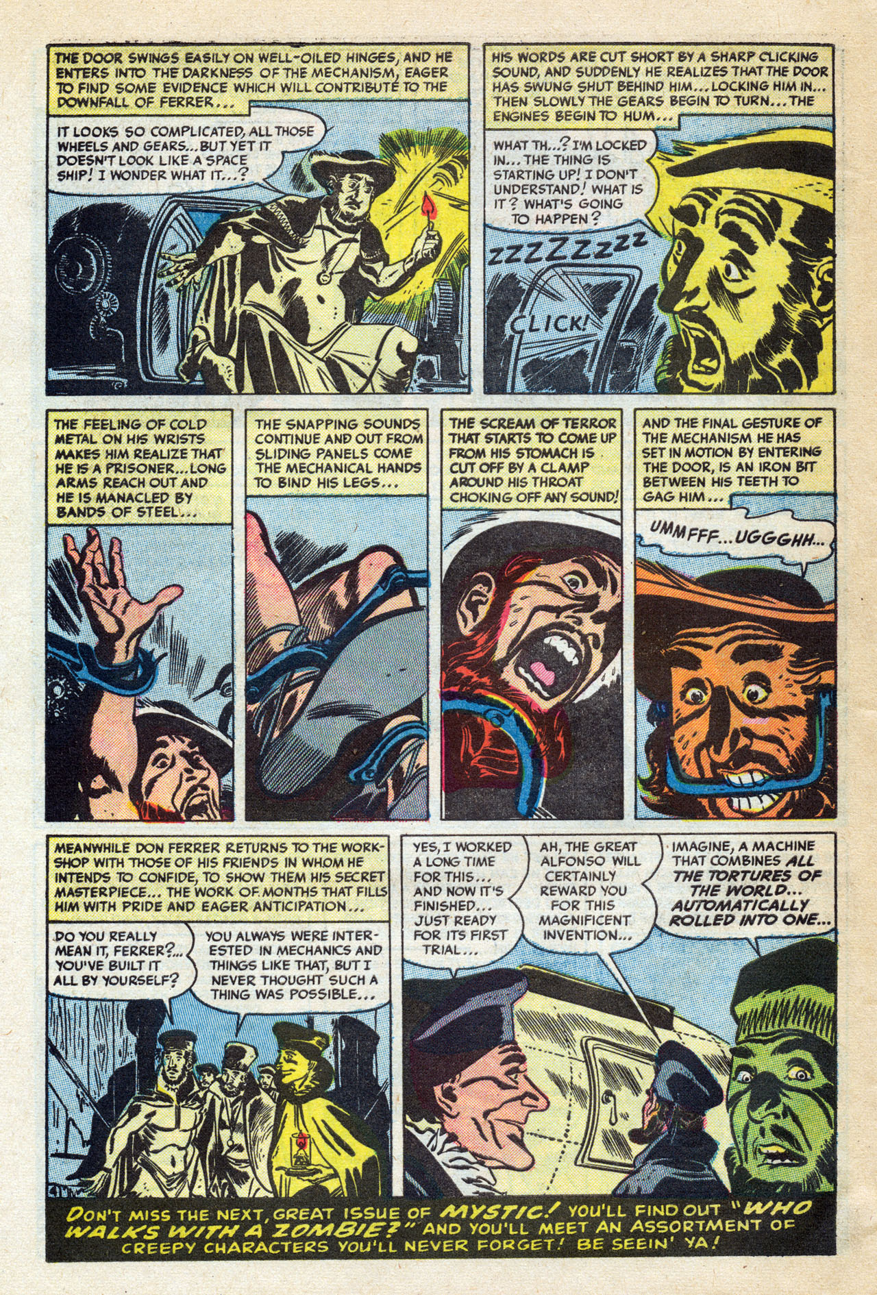 Read online Mystic (1951) comic -  Issue #26 - 32