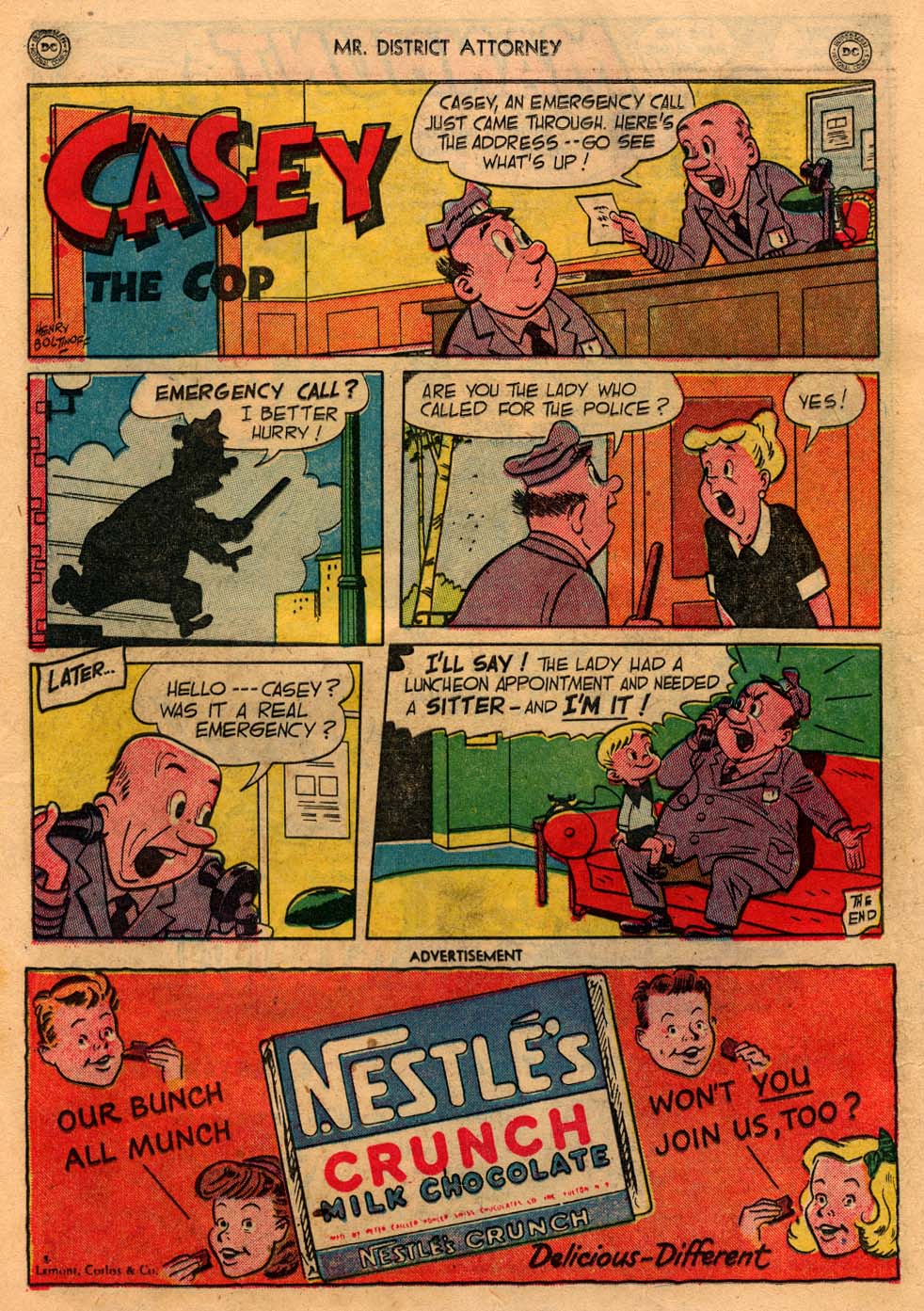 Read online Mr. District Attorney comic -  Issue #17 - 24