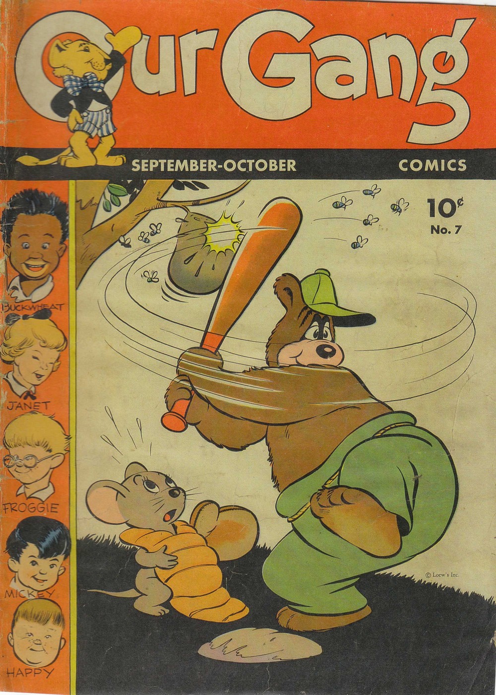 Read online Our Gang Comics comic -  Issue #7 - 1