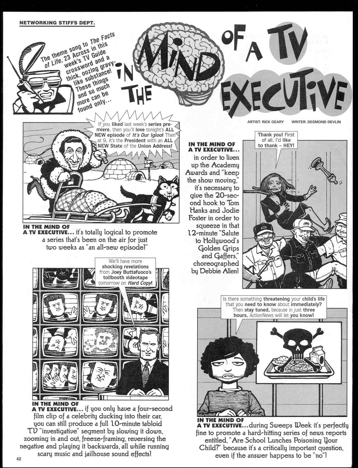 Read online MAD comic -  Issue #352 - 44