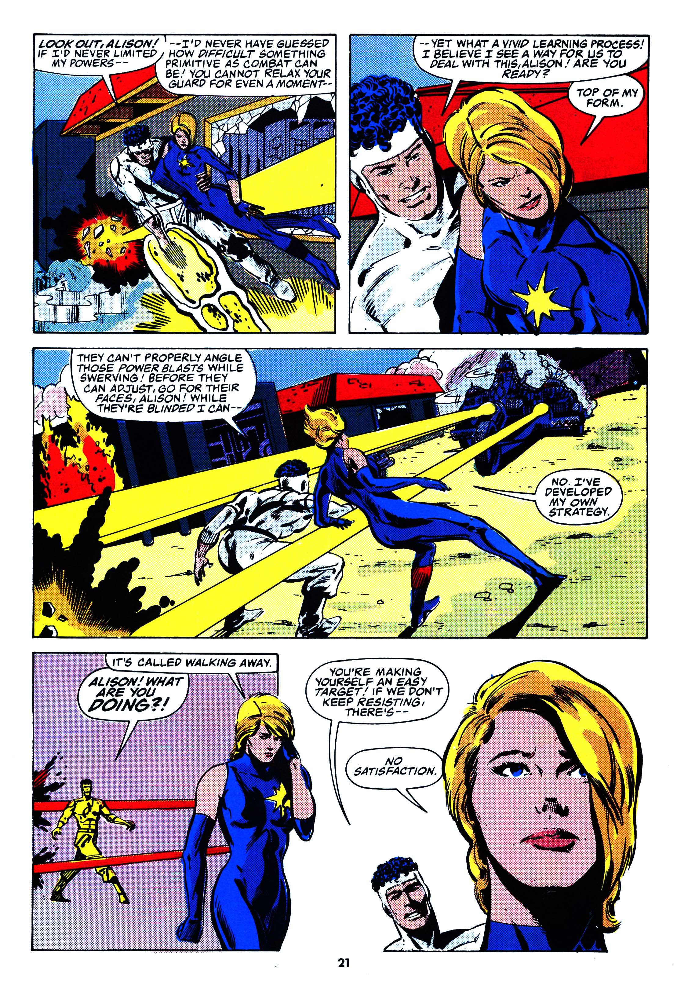Read online Secret Wars (1985) comic -  Issue #58 - 21