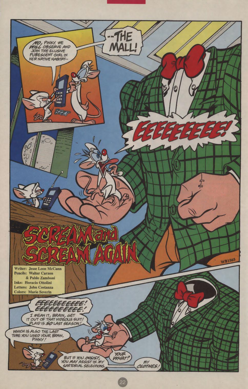 Read online Pinky and The Brain comic -  Issue #27 - 16