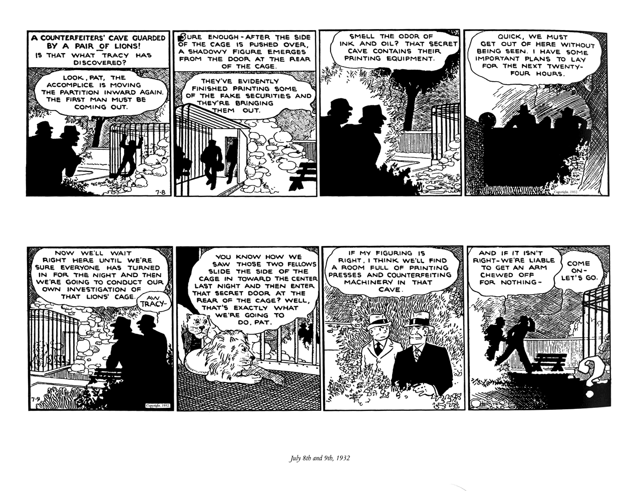 Read online The Complete Chester Gould's Dick Tracy comic -  Issue # TPB 1 (Part 1) - 146