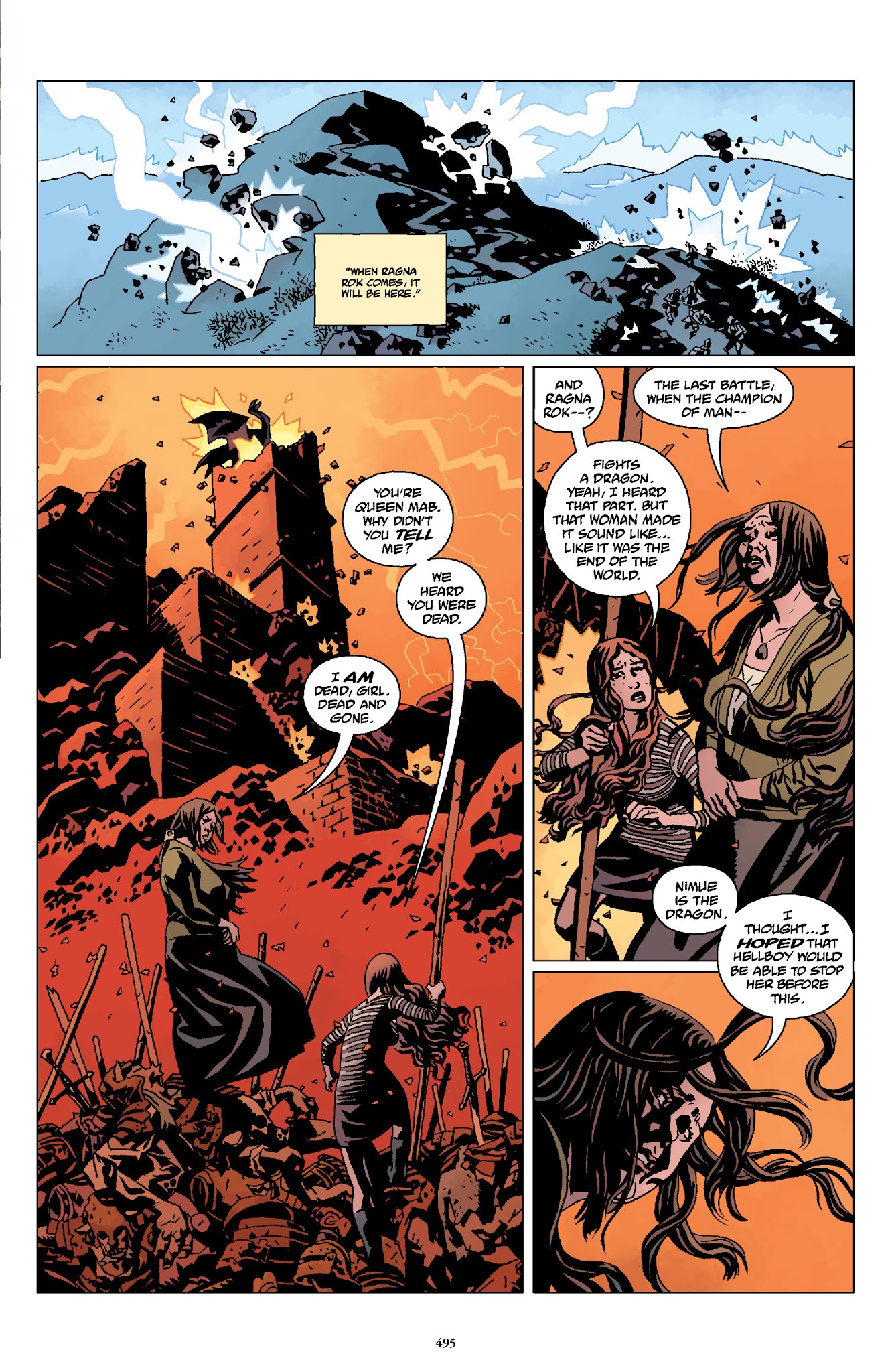 Read online Hellboy Omnibus comic -  Issue # TPB 3 (Part 5) - 96