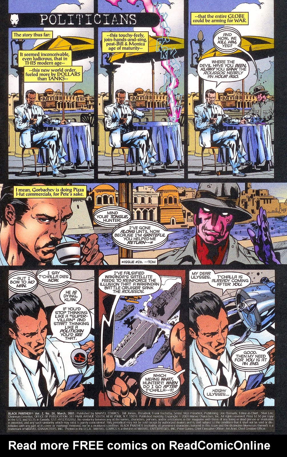 Black Panther (1998) issue 28 - Page 2