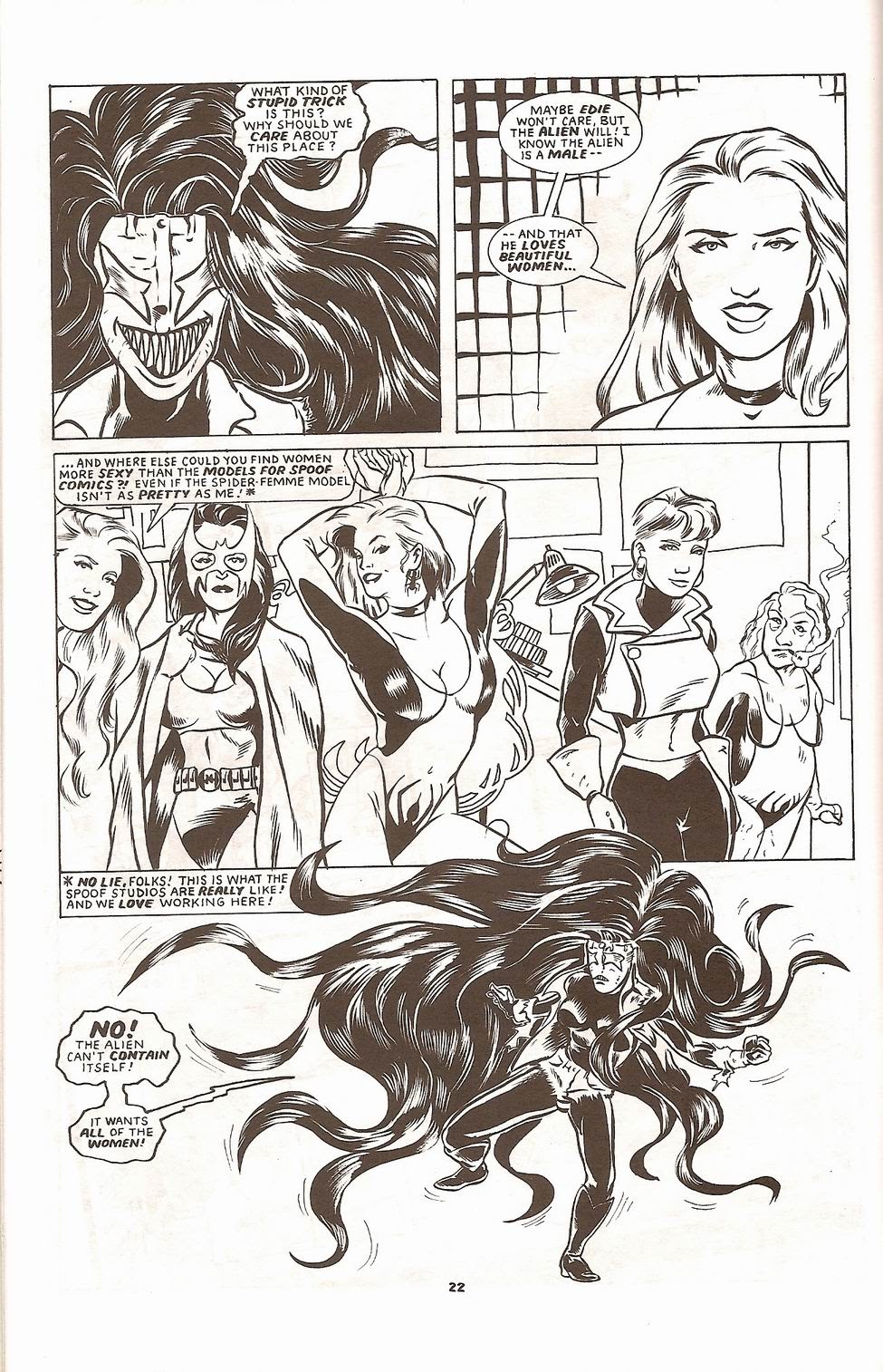 Read online Spider Femme Versus Denim comic -  Issue # Full - 24