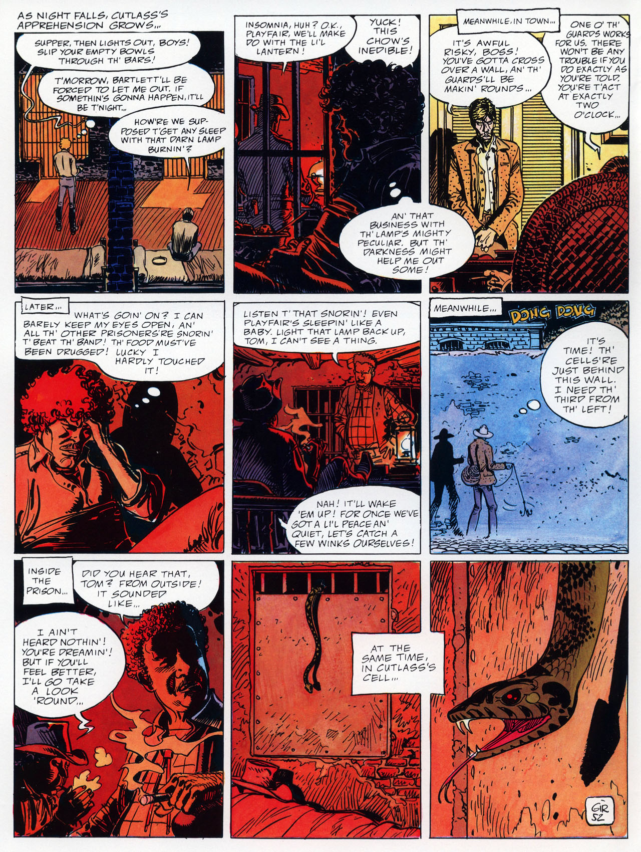 Read online Epic Graphic Novel: Moebius comic -  Issue # TPB 8 - 56