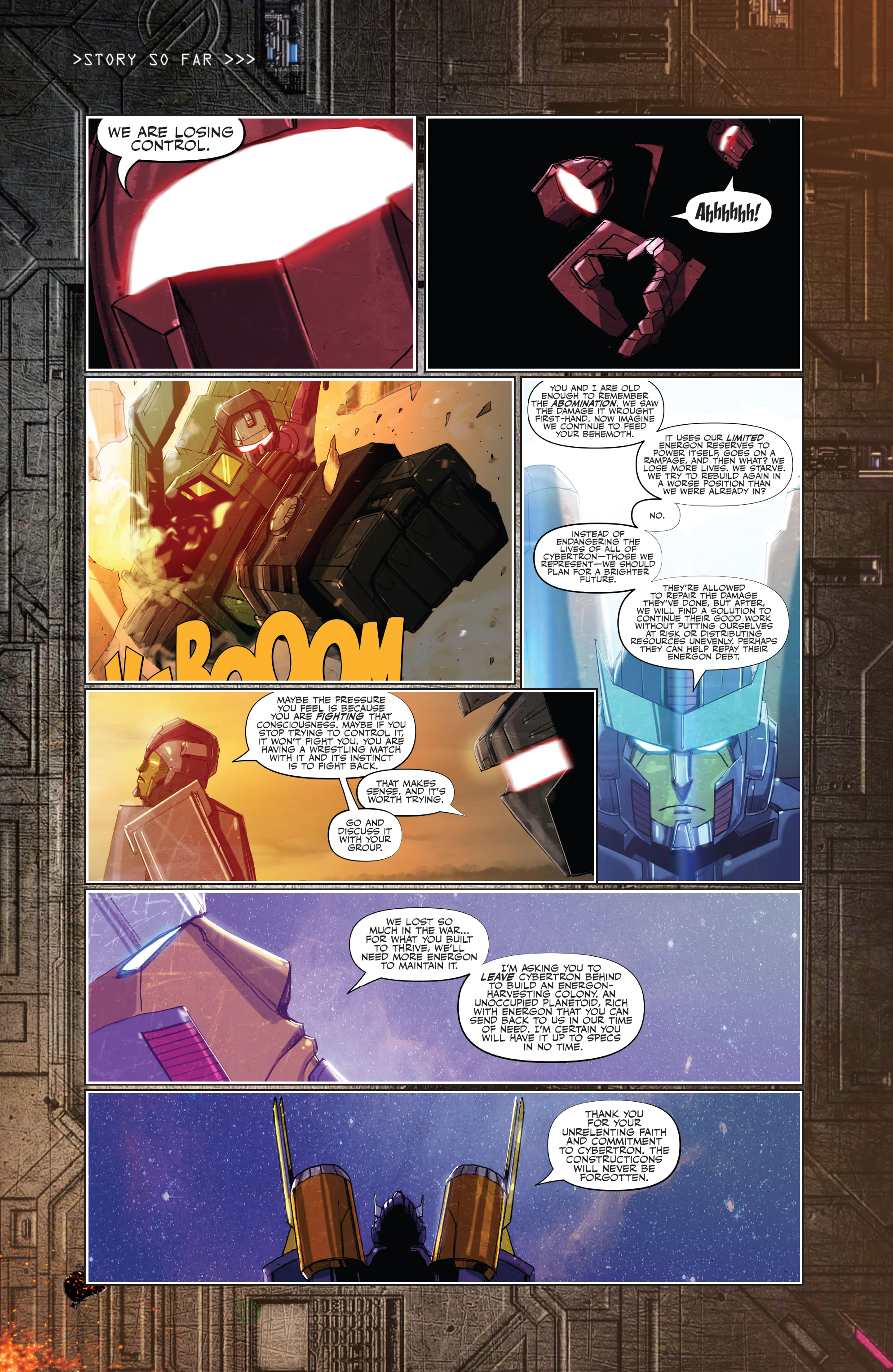Read online Transformers: Galaxies comic -  Issue #4 - 3