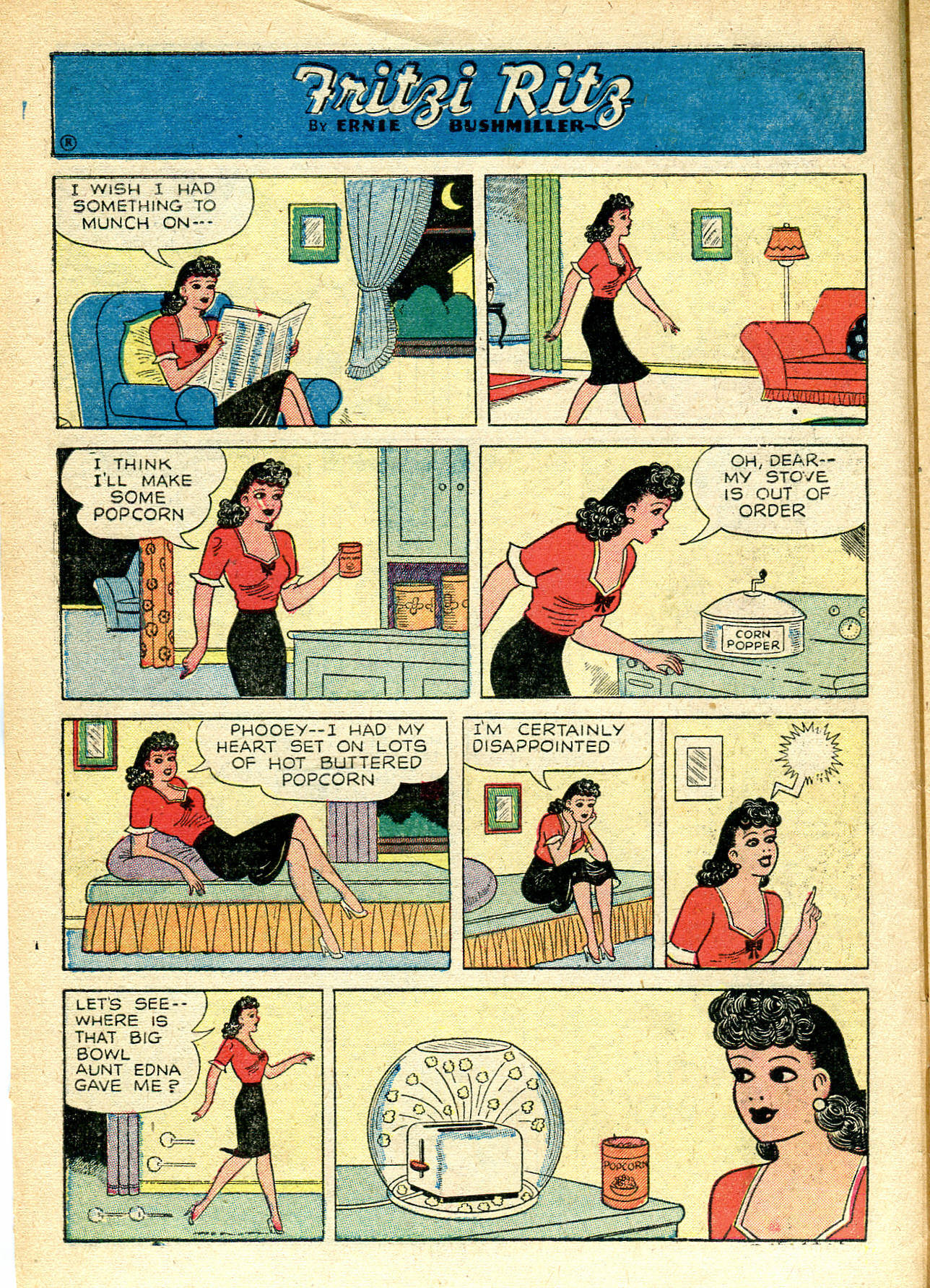 Read online Fritzi Ritz (1953) comic -  Issue #33 - 6
