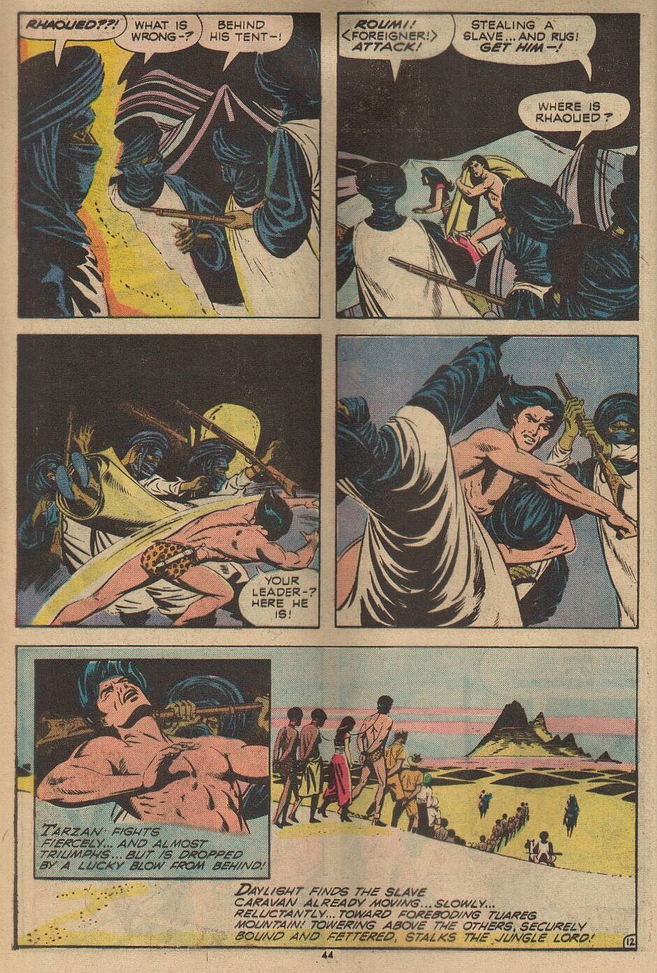 Read online Tarzan (1972) comic -  Issue #230 - 39