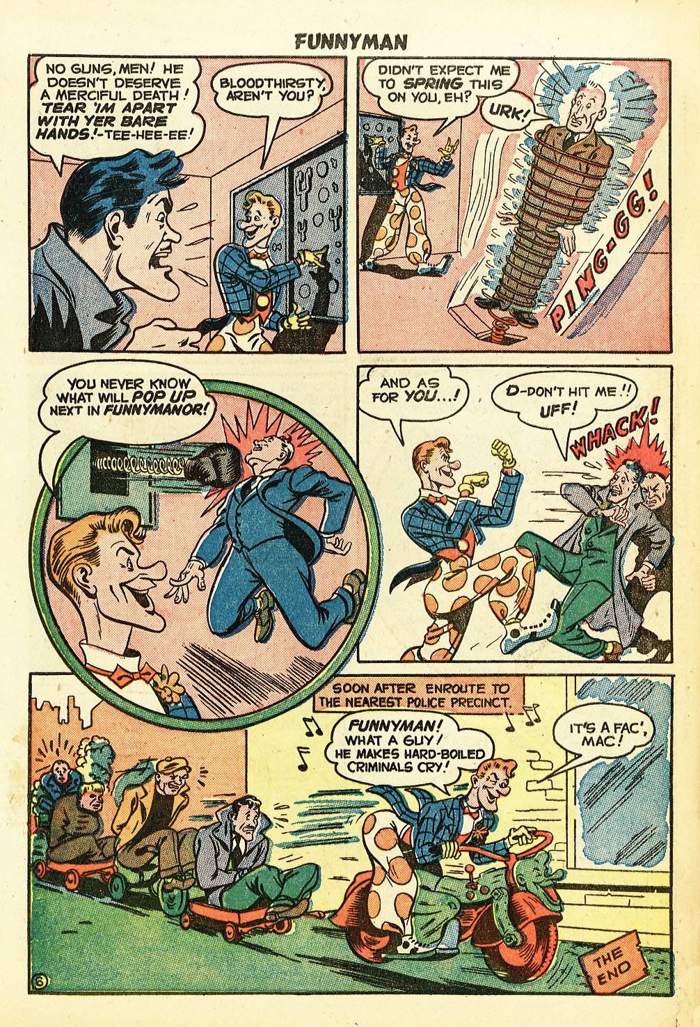 Read online Funnyman comic -  Issue #3 - 20