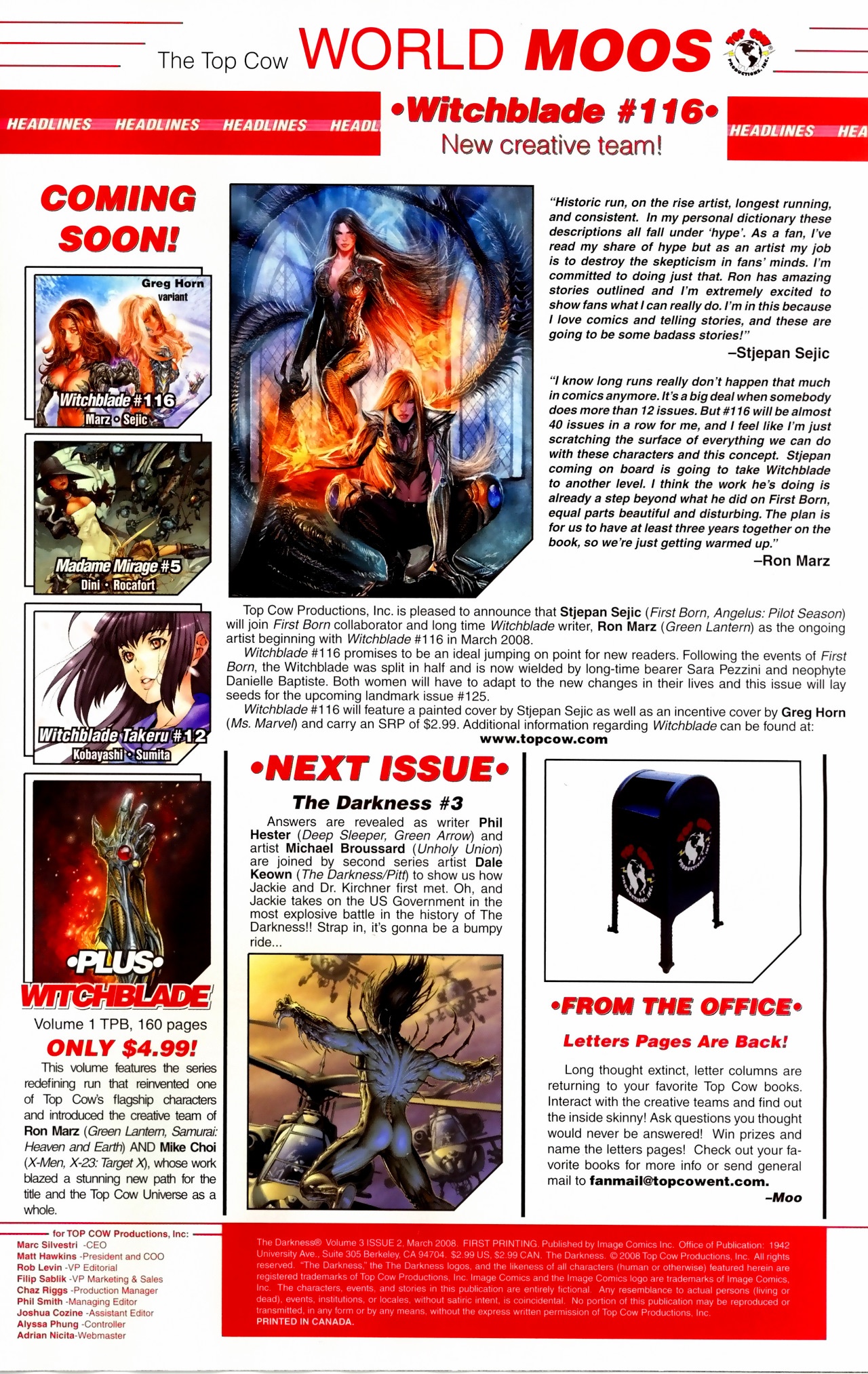 Read online The Darkness (2007) comic -  Issue #2 - 25