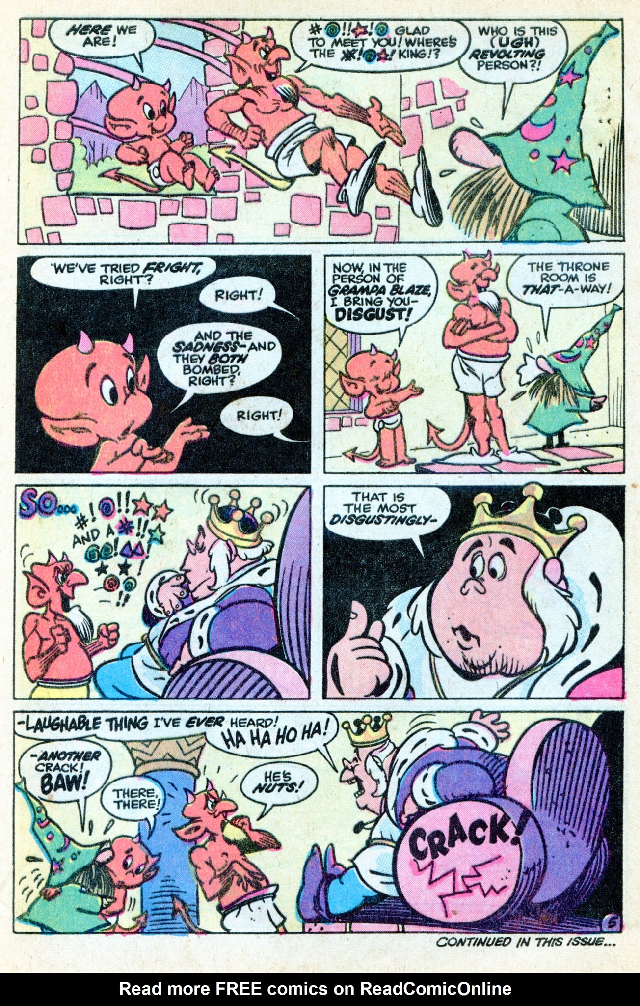 Read online Hot Stuff, the Little Devil comic -  Issue #146 - 9