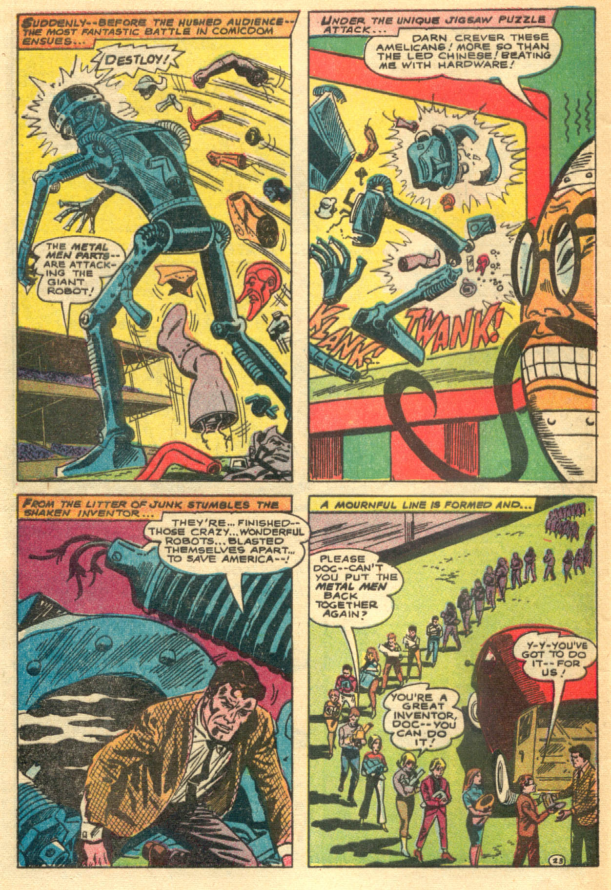 Metal Men (1963) Issue #20 #20 - English 32