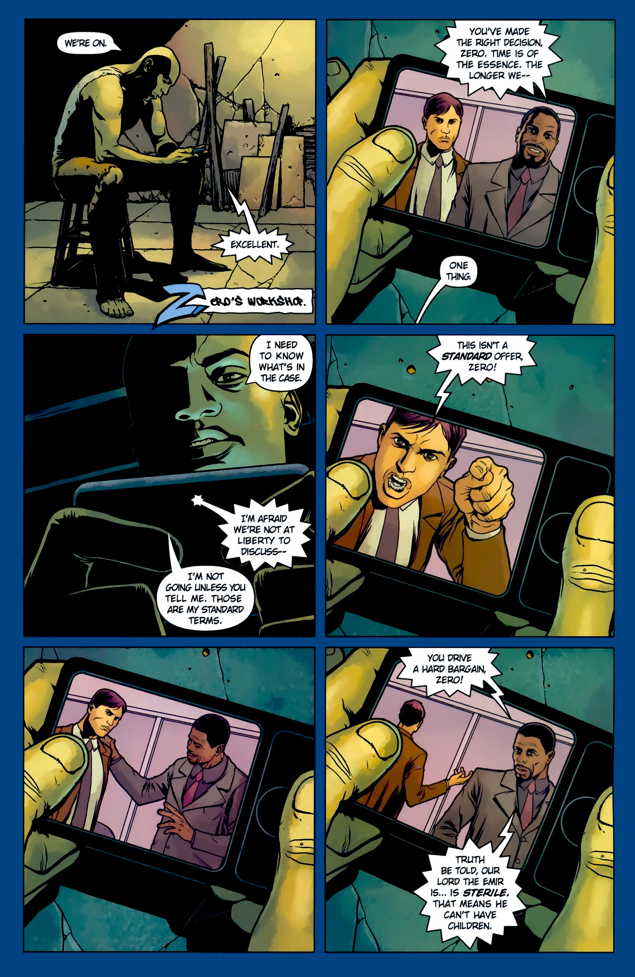 Read online Zero Killer comic -  Issue #4 - 6