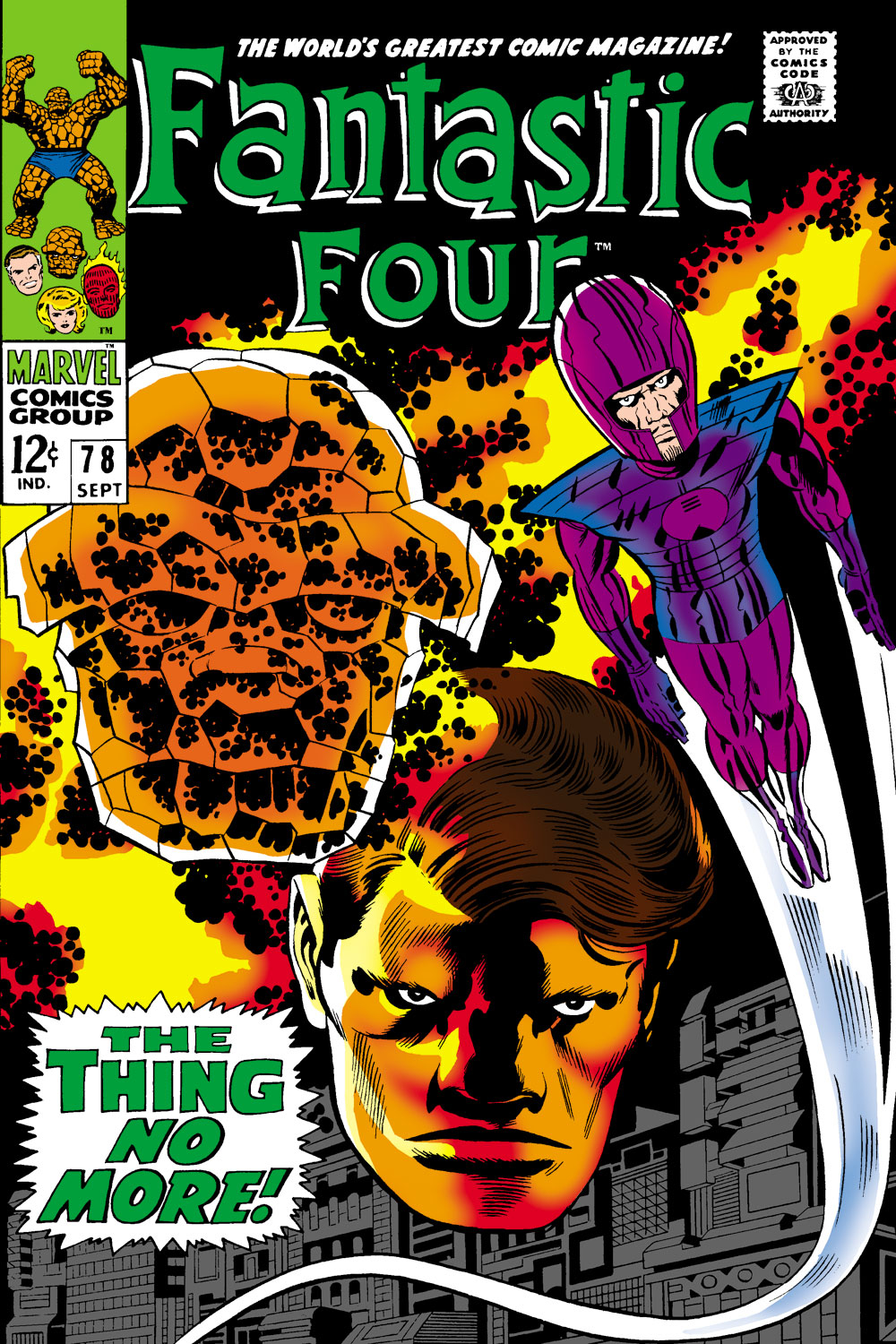 Read online Fantastic Four (1961) comic -  Issue #78 - 1