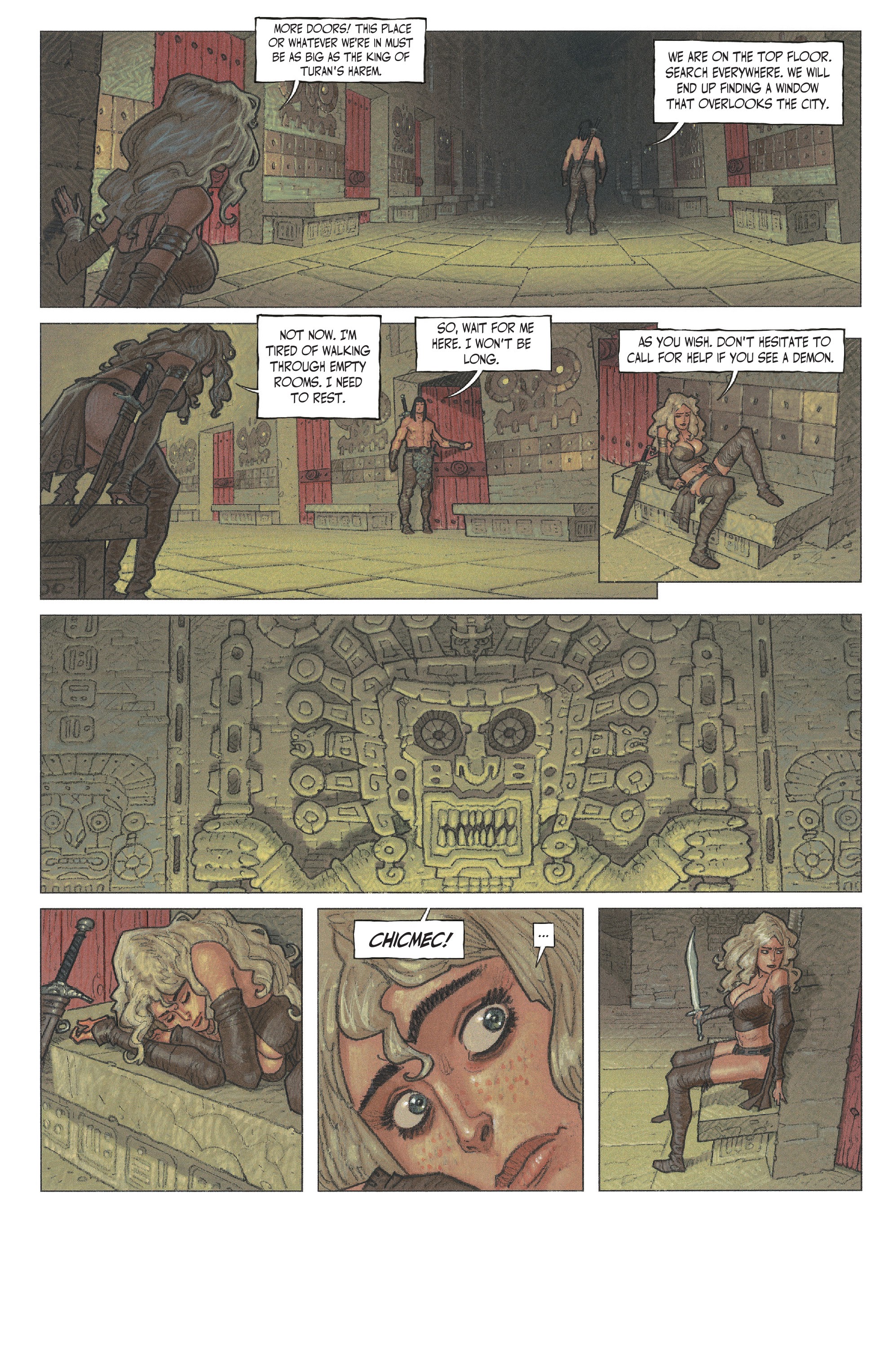 Read online The Cimmerian: Red Nails comic -  Issue #1 - 21