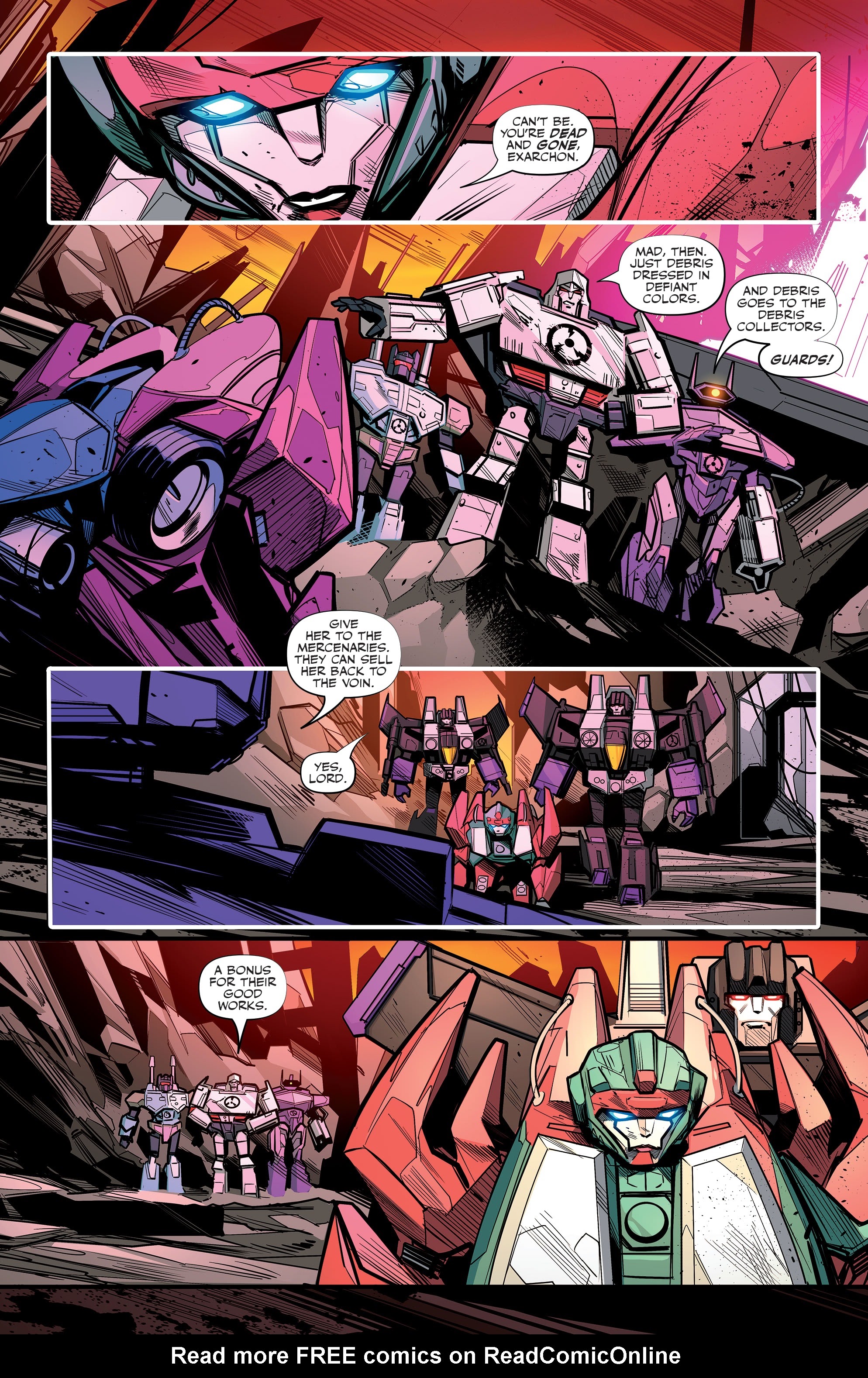 Read online Transformers (2019) comic -  Issue #32 - 6