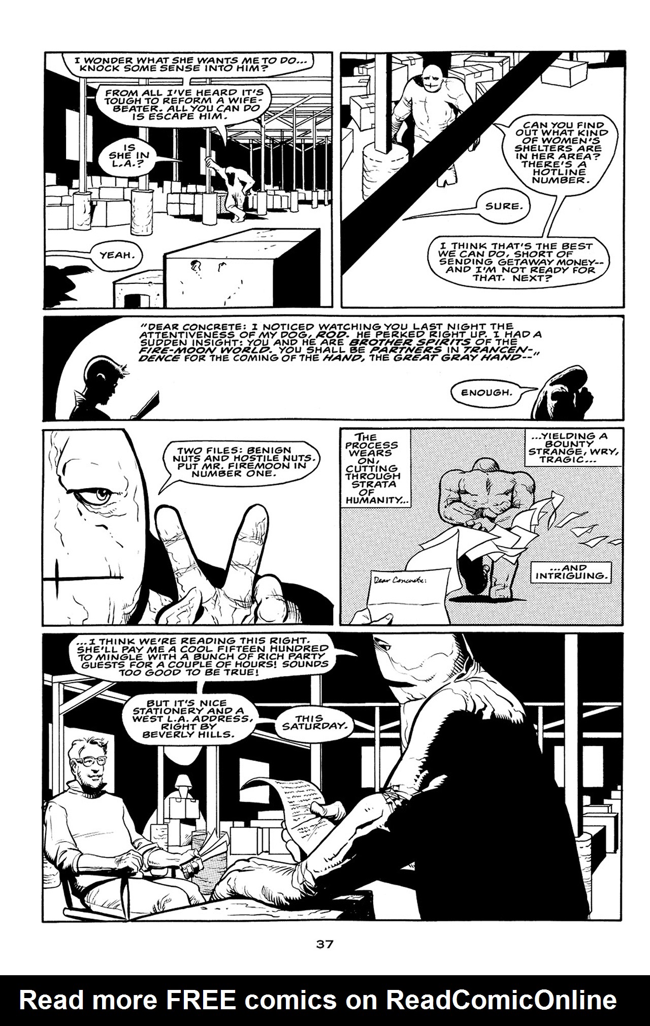 Read online Concrete (2005) comic -  Issue # TPB 1 - 38