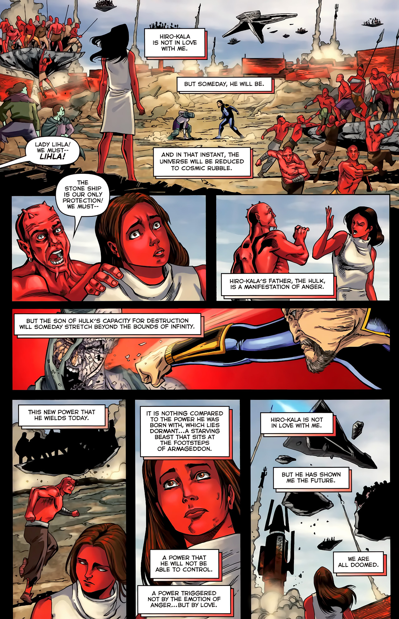 Read online Realm of Kings: Son of Hulk comic -  Issue #4 - 8