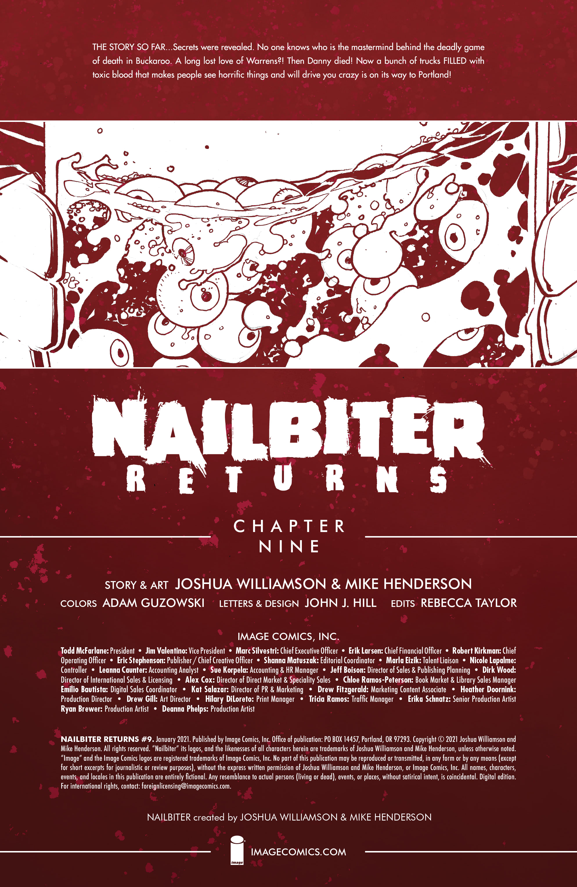 Read online Nailbiter Returns comic -  Issue #9 - 2