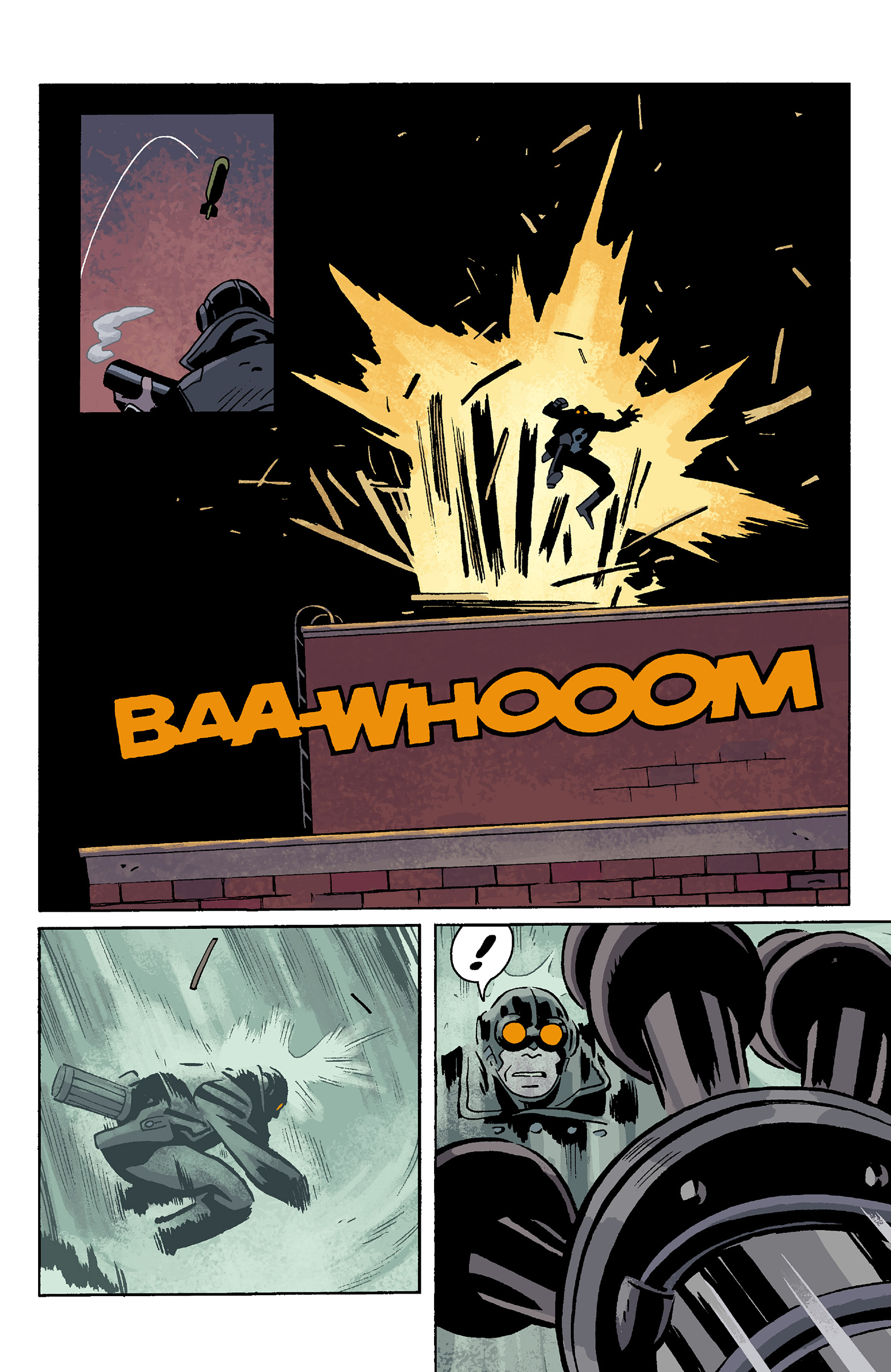 Read online Lobster Johnson: Metal Monsters of Midtown comic -  Issue #1 - 21