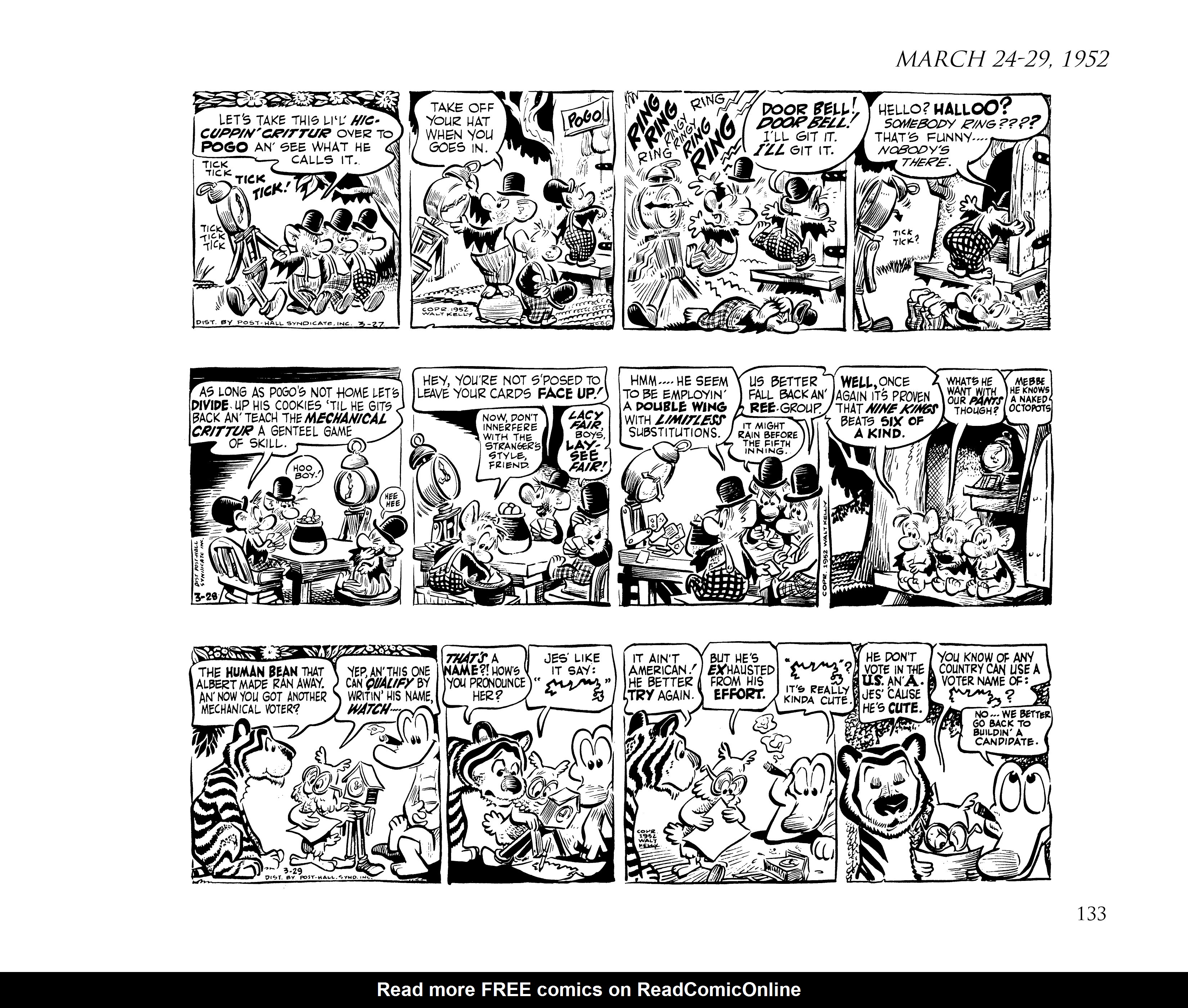 Read online Pogo by Walt Kelly: The Complete Syndicated Comic Strips comic -  Issue # TPB 2 (Part 2) - 51