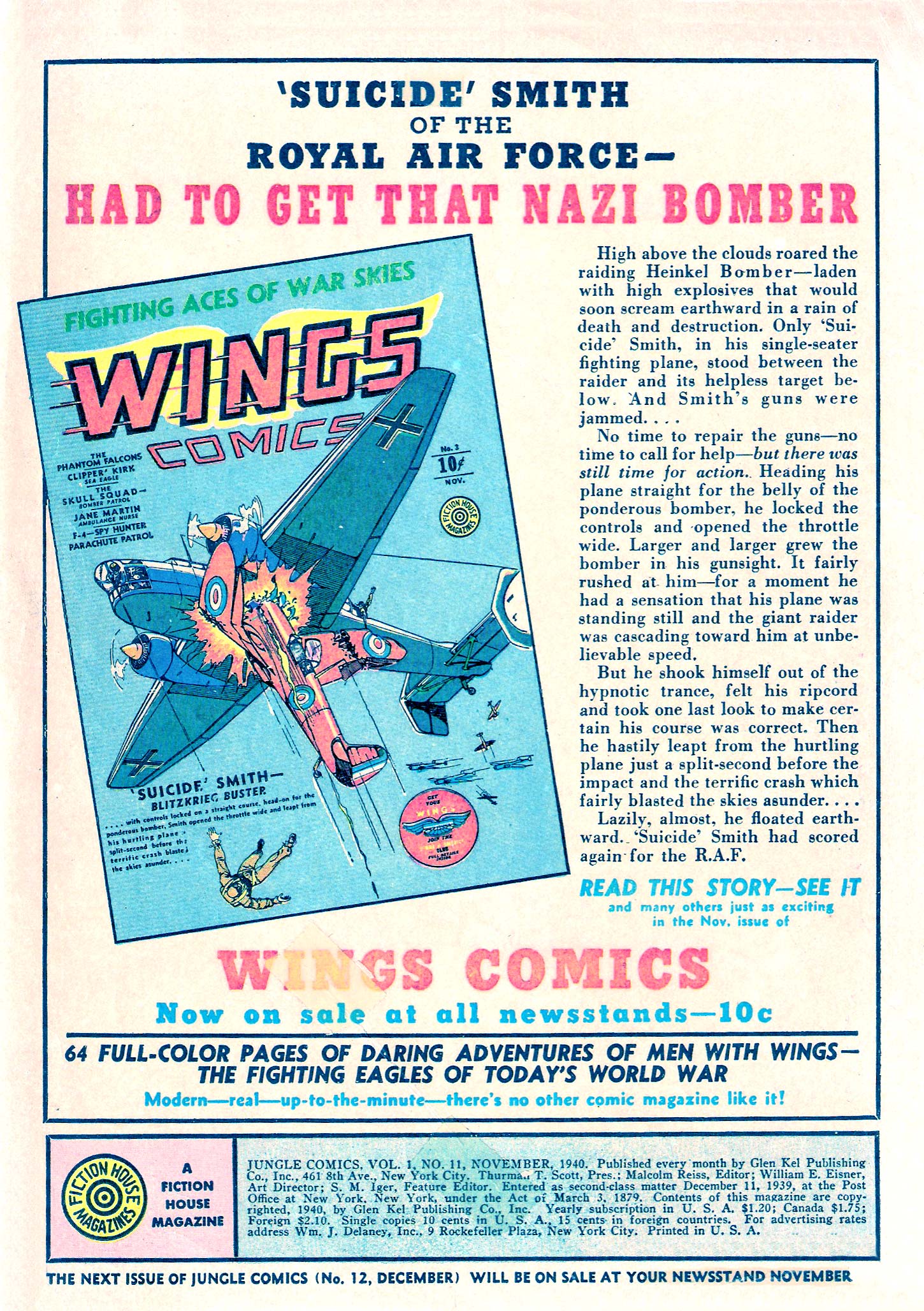 Read online Jungle Comics comic -  Issue #11 - 3