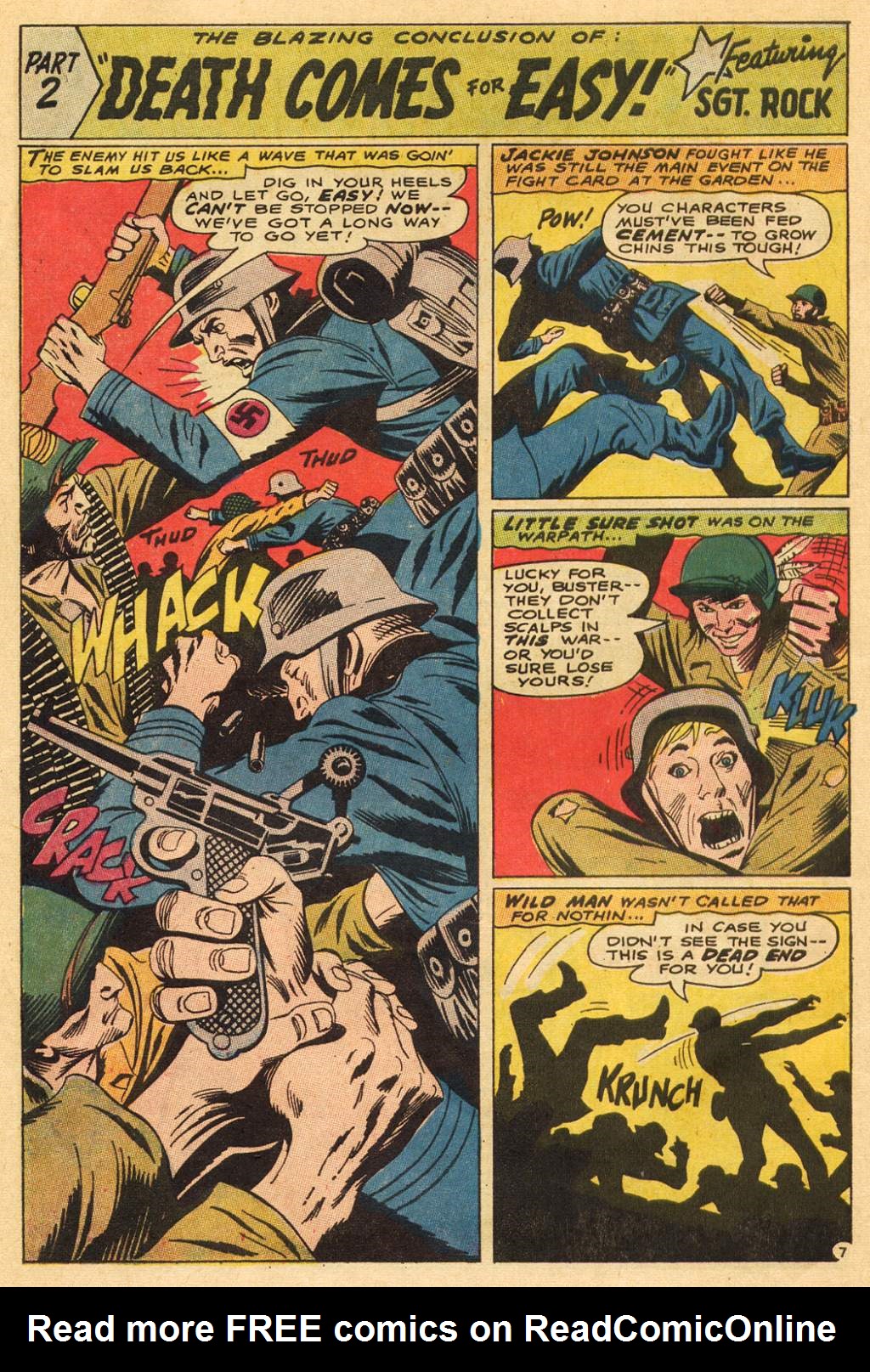 Read online Our Army at War (1952) comic -  Issue #188 - 10