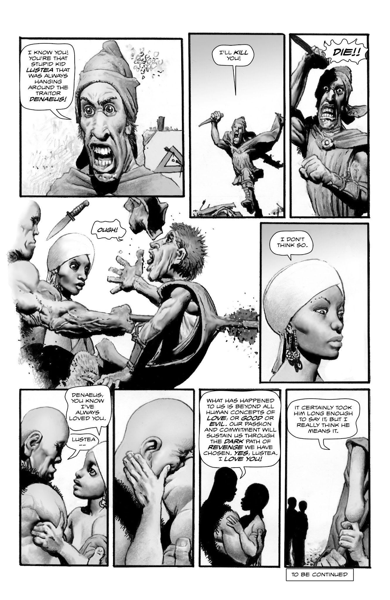 Read online Shadows on the Grave comic -  Issue #6 - 33