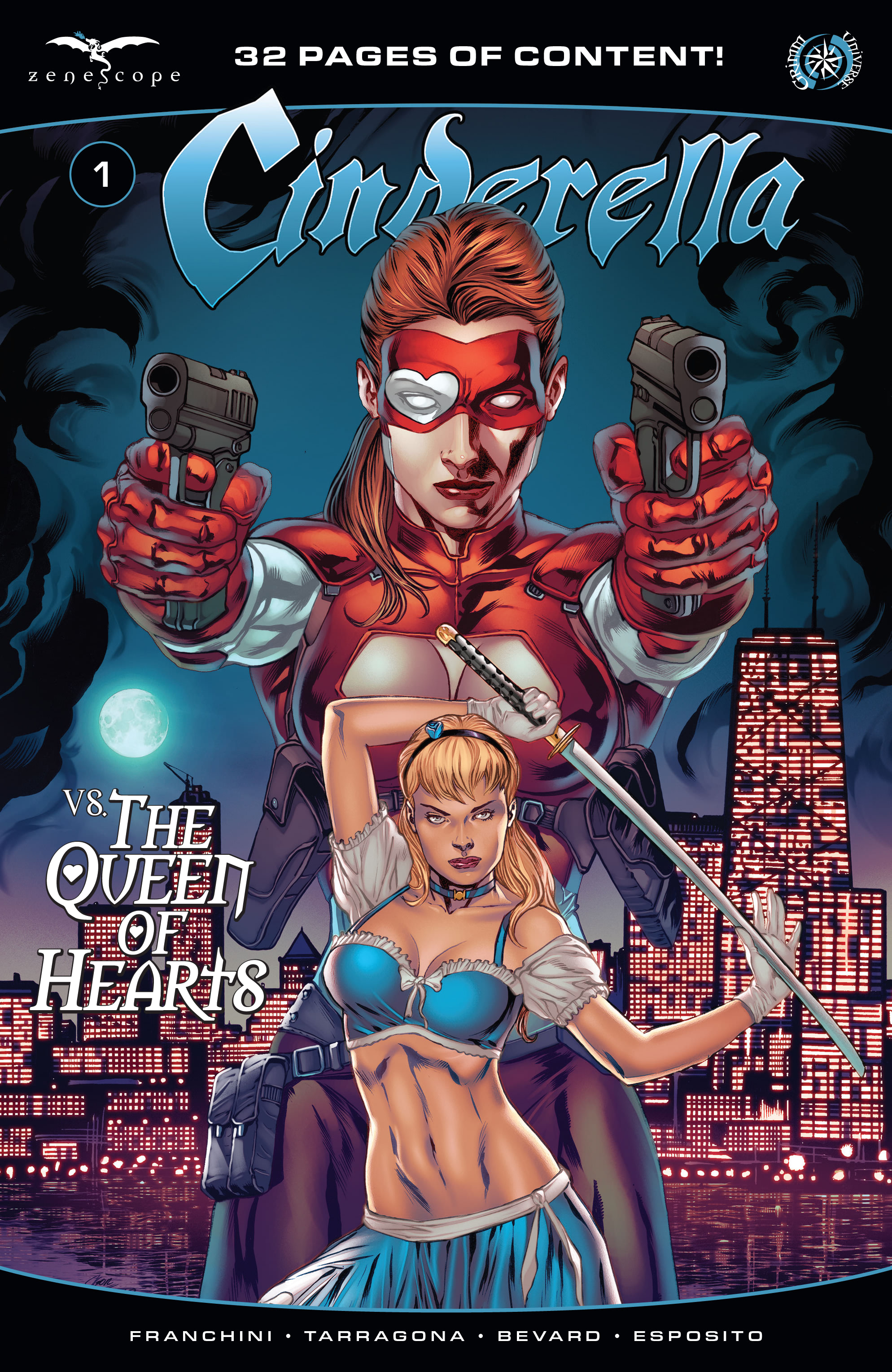 Read online Cinderella vs The Queen of Hearts comic -  Issue #1 - 1