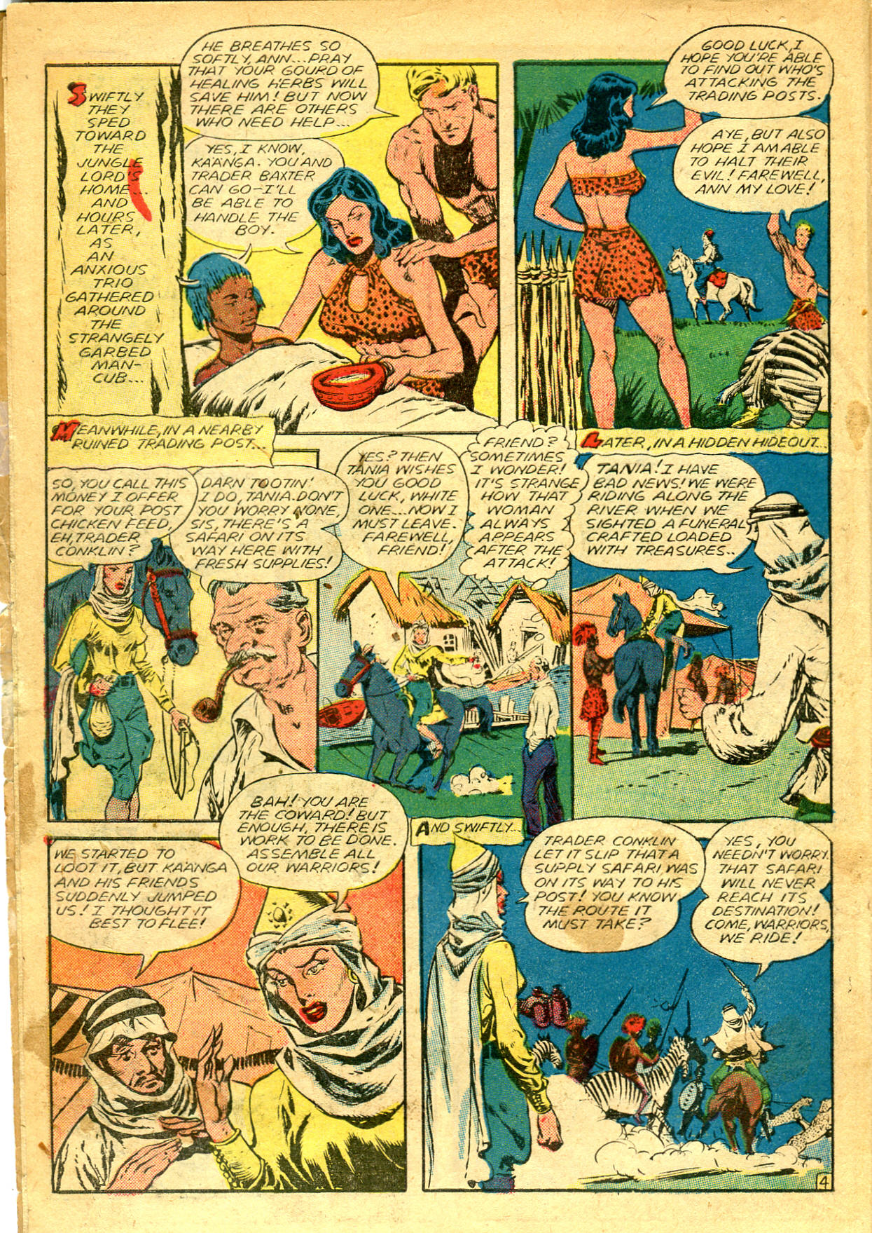 Read online Jungle Comics comic -  Issue #117 - 7