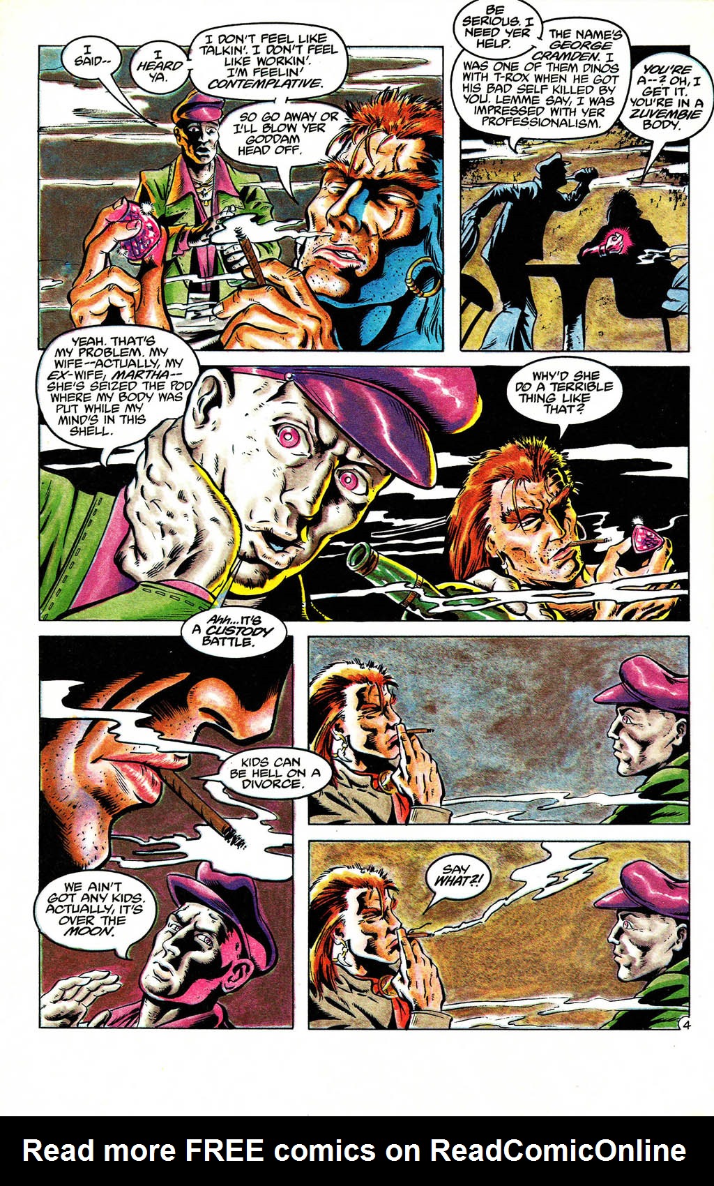 Read online Grimjack comic -  Issue #70 - 5