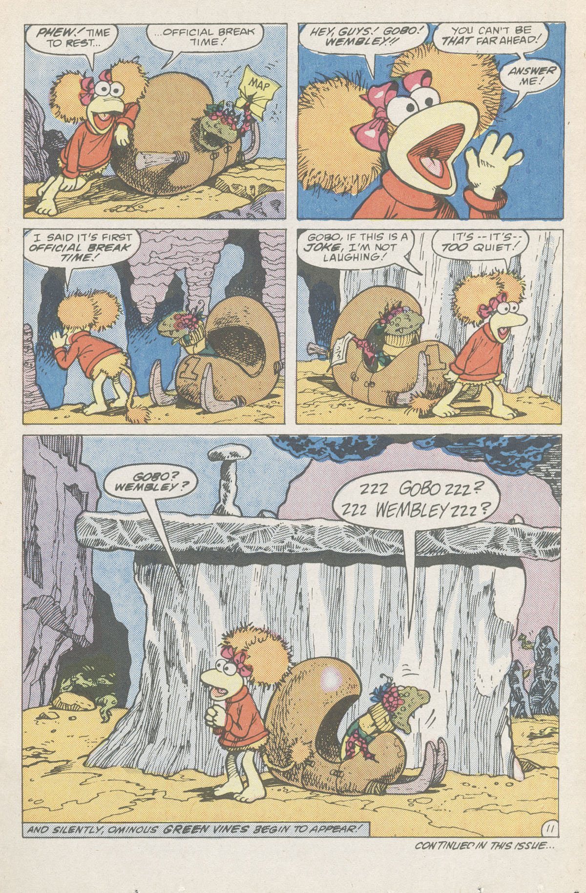 Read online Fraggle Rock comic -  Issue #8 - 17