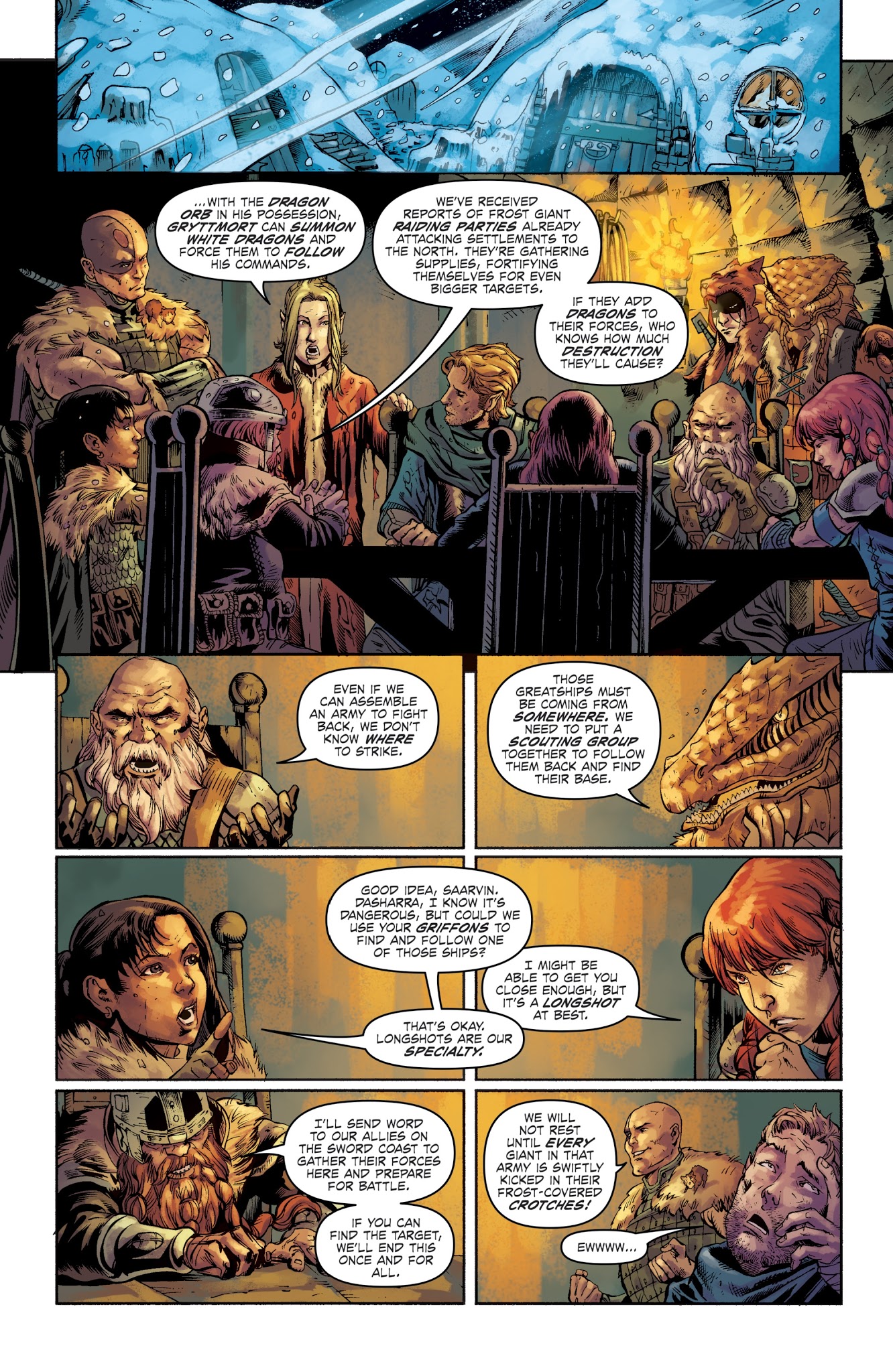 Read online Dungeons & Dragons: Frost Giant's Fury comic -  Issue #4 - 8