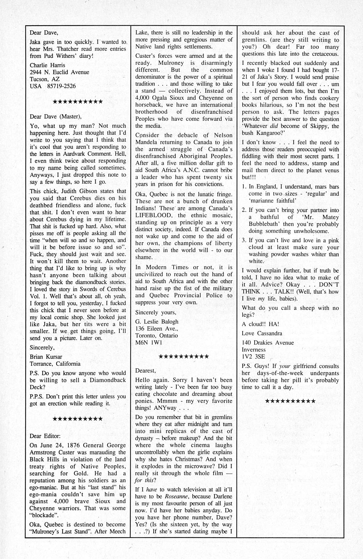 Read online Cerebus comic -  Issue #138 - 28