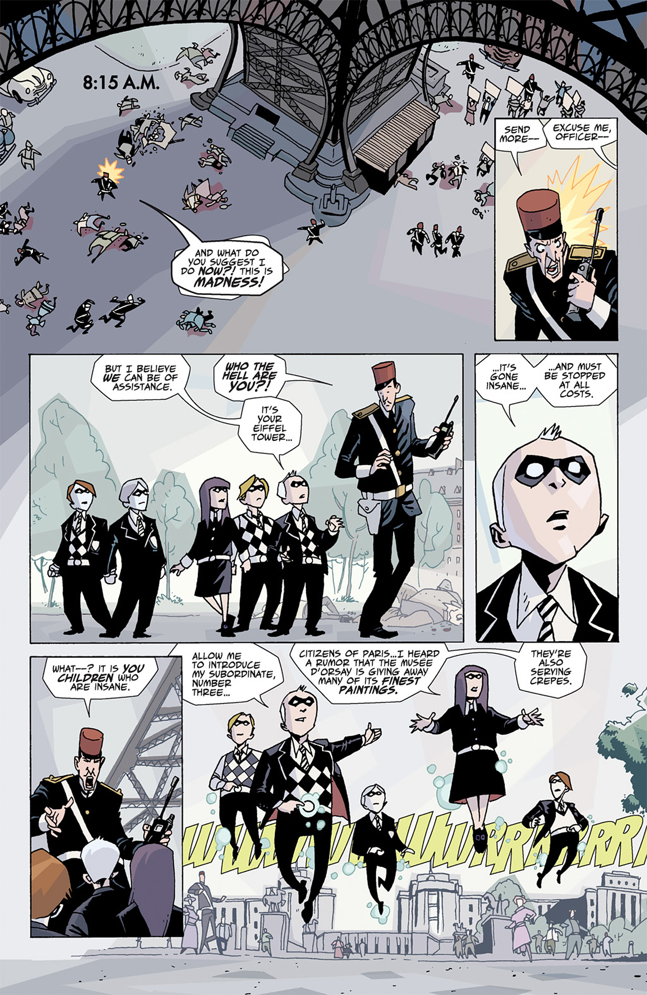 Read online The Umbrella Academy: Apocalypse Suite comic -  Issue #1 - 10