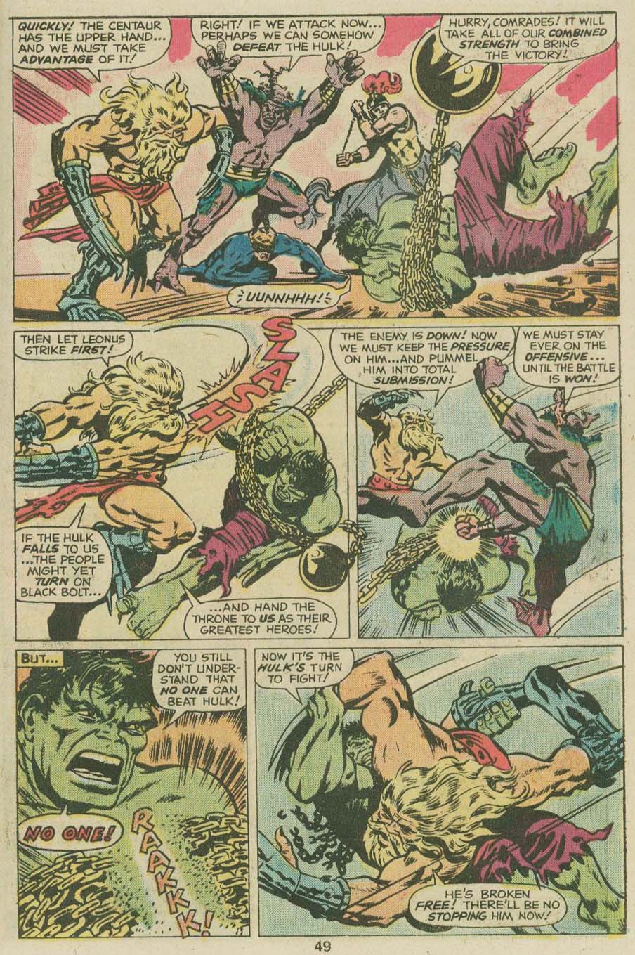 Read online Giant-Size Hulk (1975) comic -  Issue # Full - 40