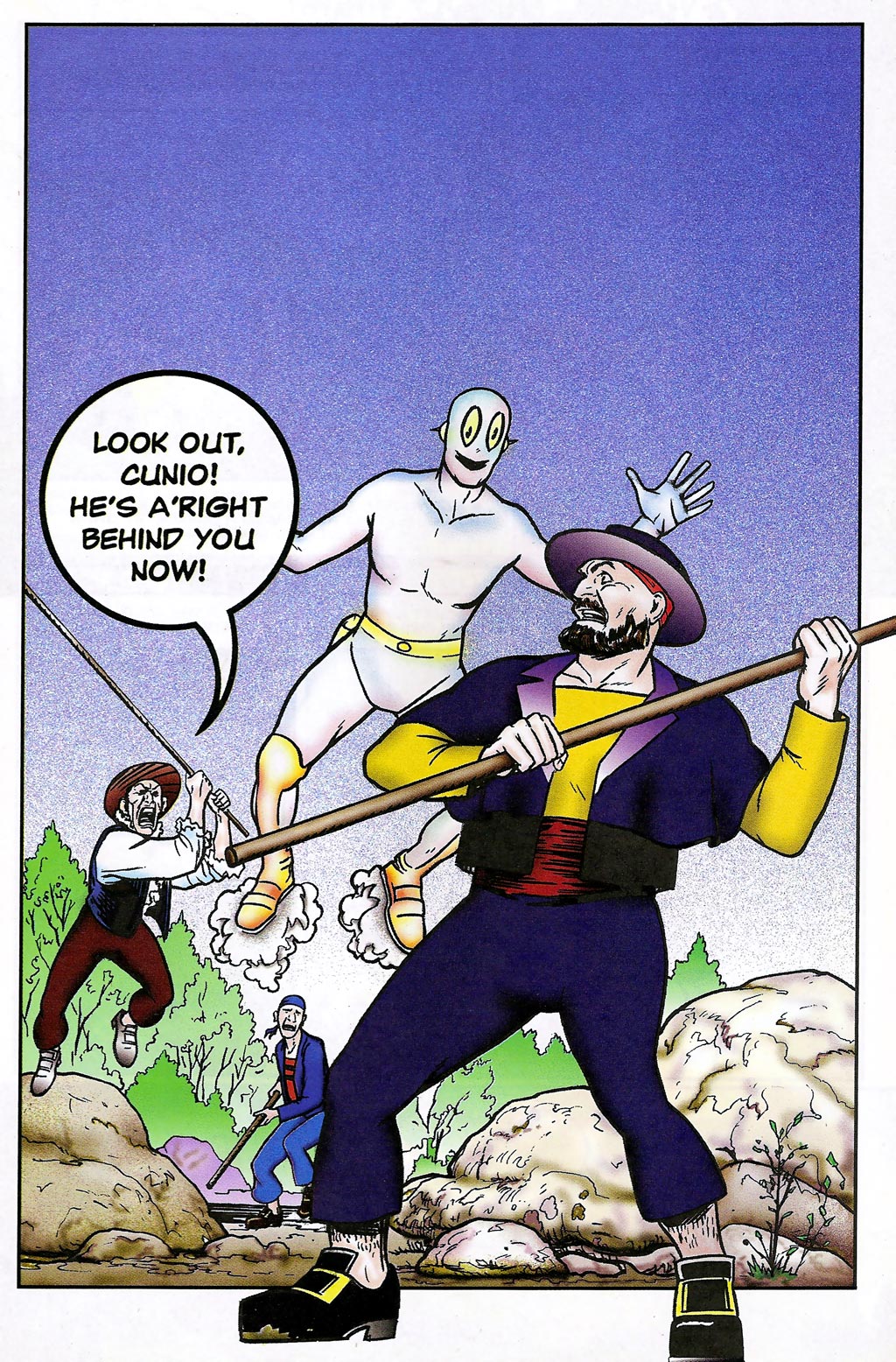 Read online Bob Burden's Original Mysterymen Comics comic -  Issue #3 - 3