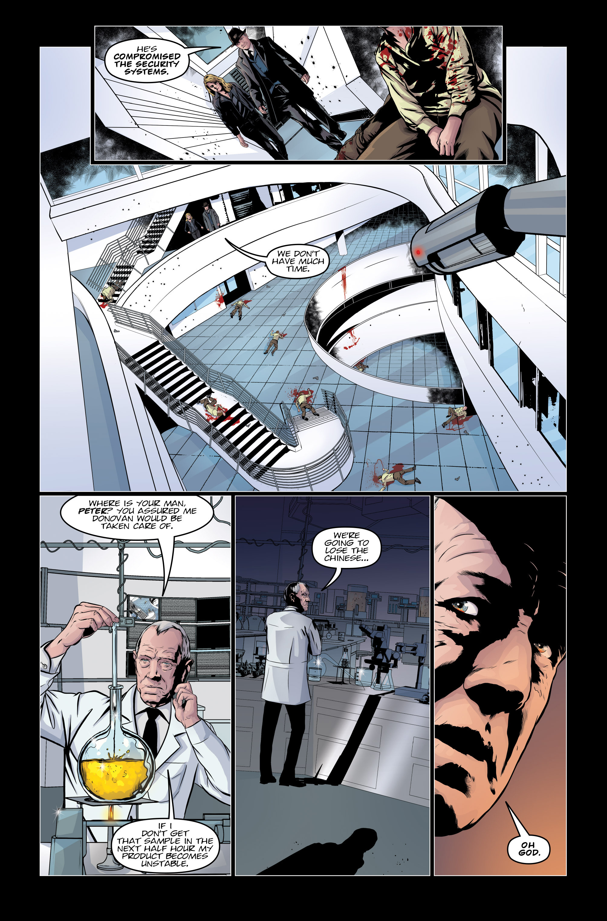 Read online The Blacklist comic -  Issue #10 - 10